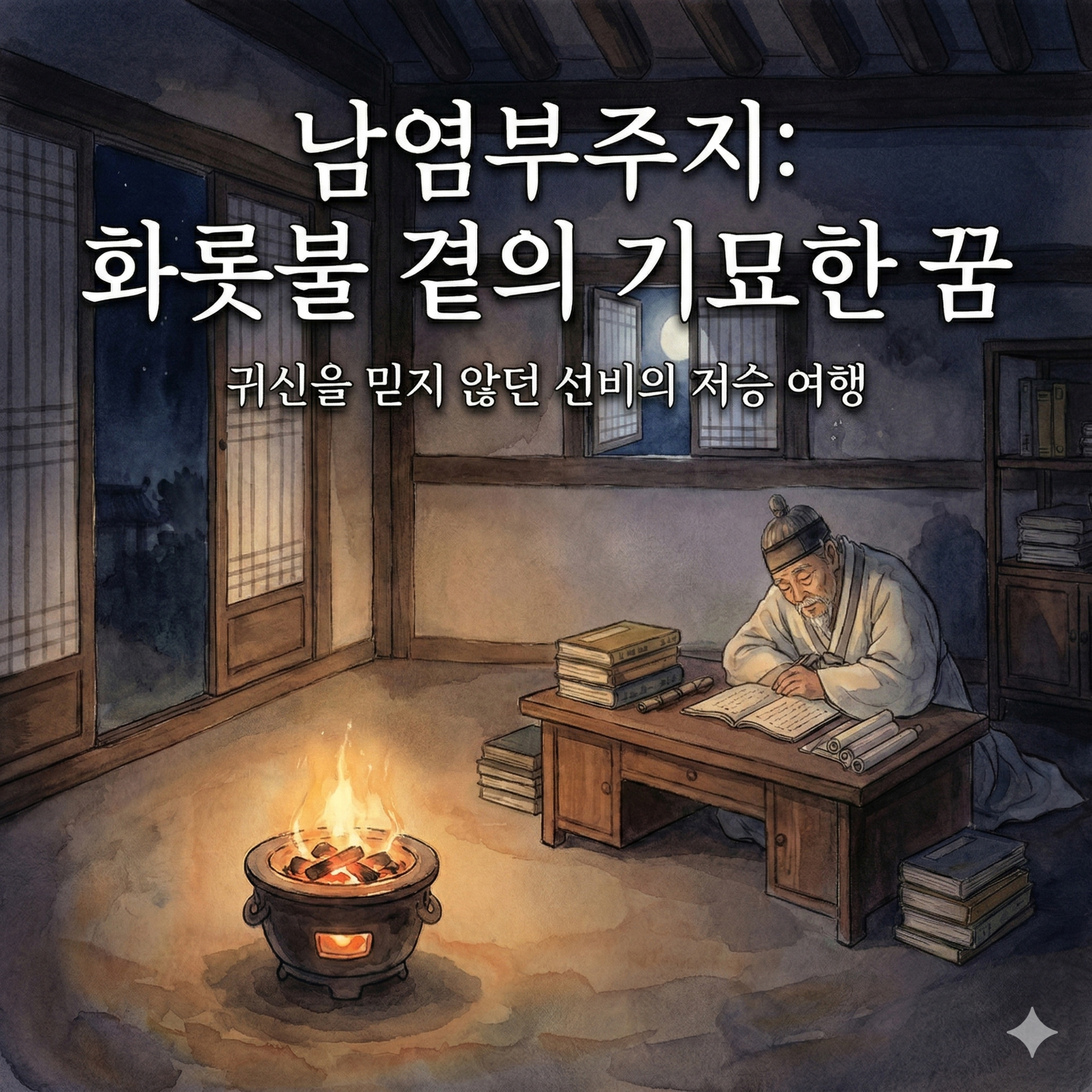 [수면 낭독] 꿈속에서 다녀온 기묘한 저승 세계 | 남염부주지 episode artwork
