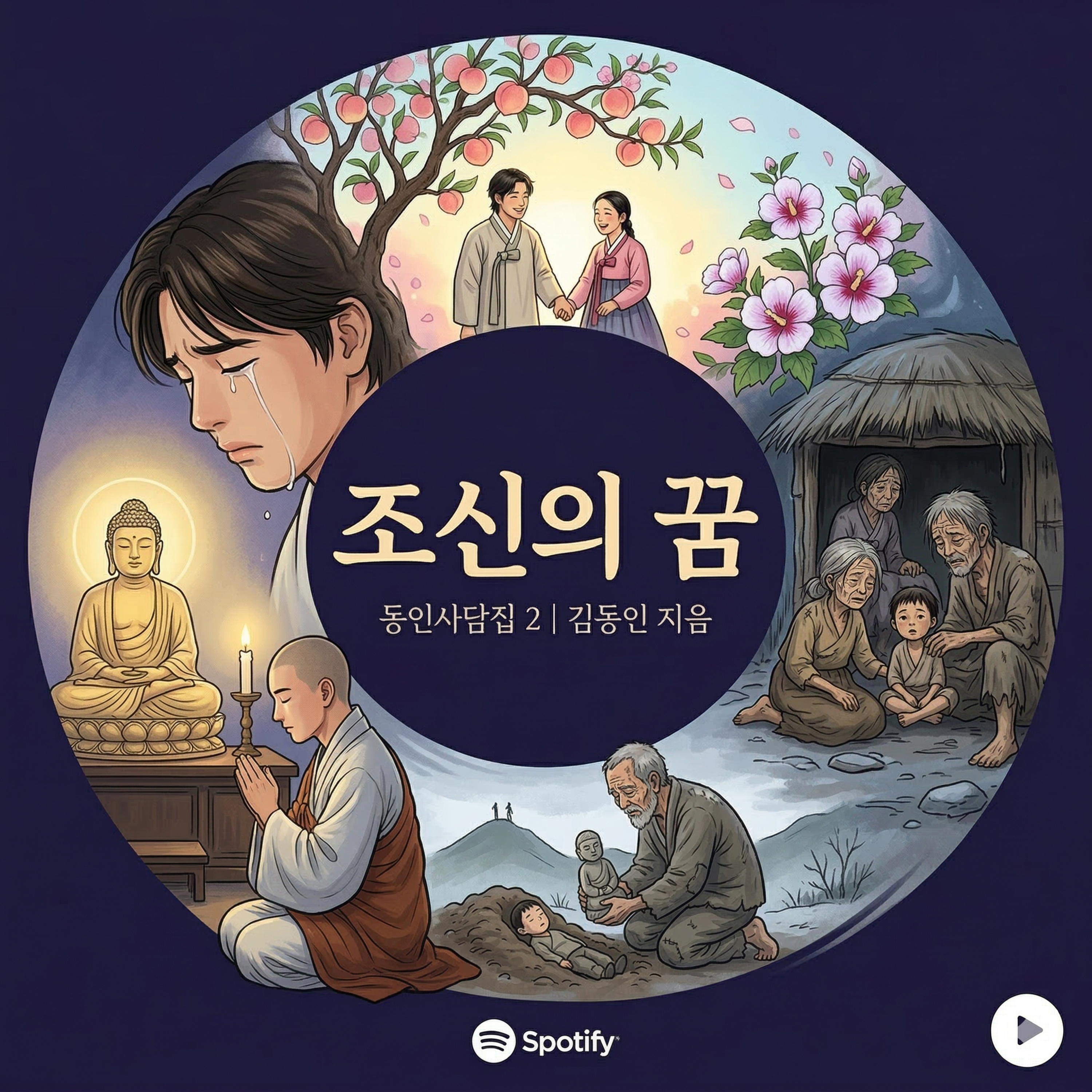 [오디오북] 조신의 꿈 - 김동인 | 짝사랑에 빠진 스님의 하룻밤 꿈과 깨달음 episode artwork