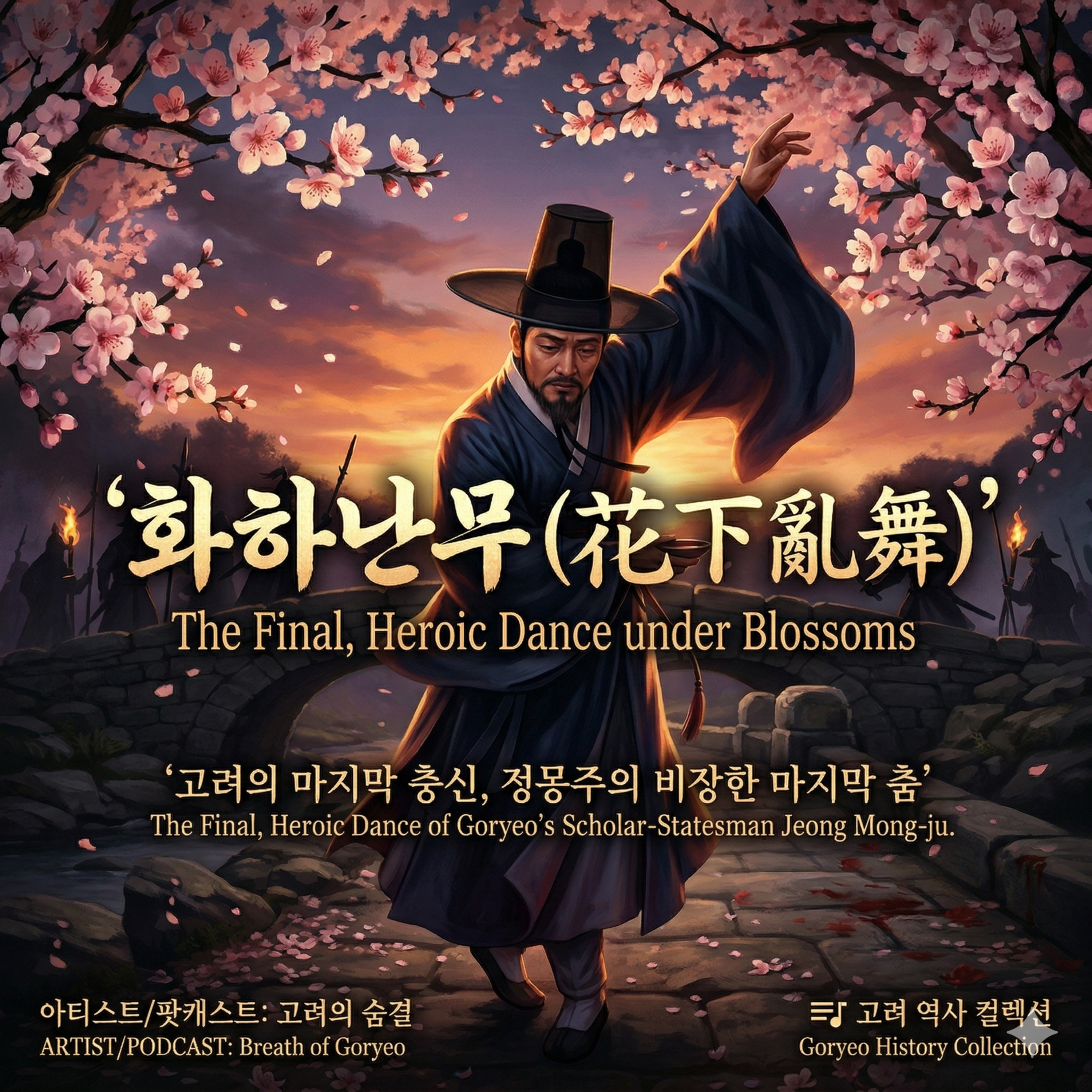 [오디오북] 선죽교에 뿌려진 고려의 충혼 🗡️ 정몽주의 마지막 하루 | 김동인 단편소설 '화하남무' episode artwork
