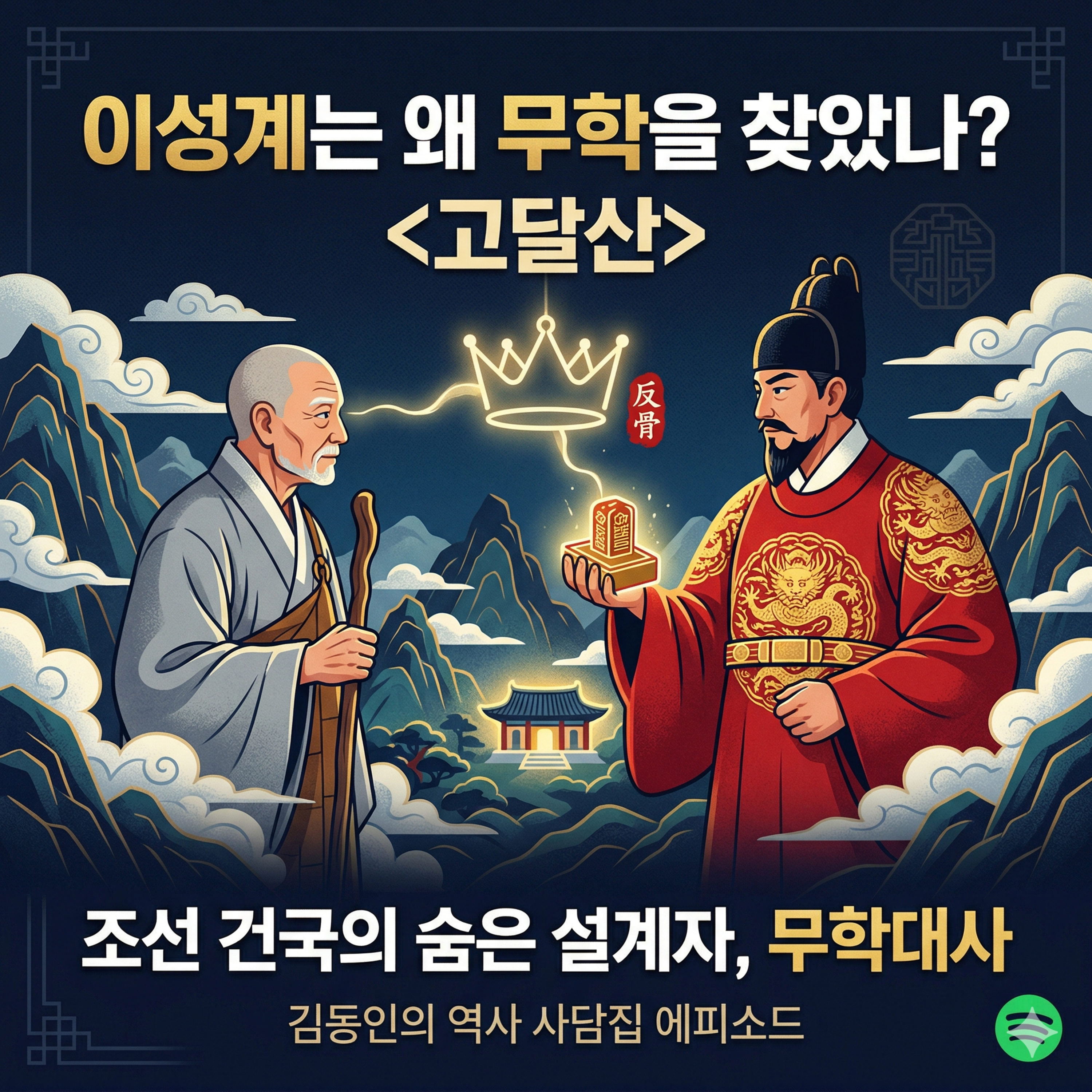 조선 건국의 숨은 설계자? 무학대사와 이성계의 고달산 예언 (김동인 원작) episode artwork