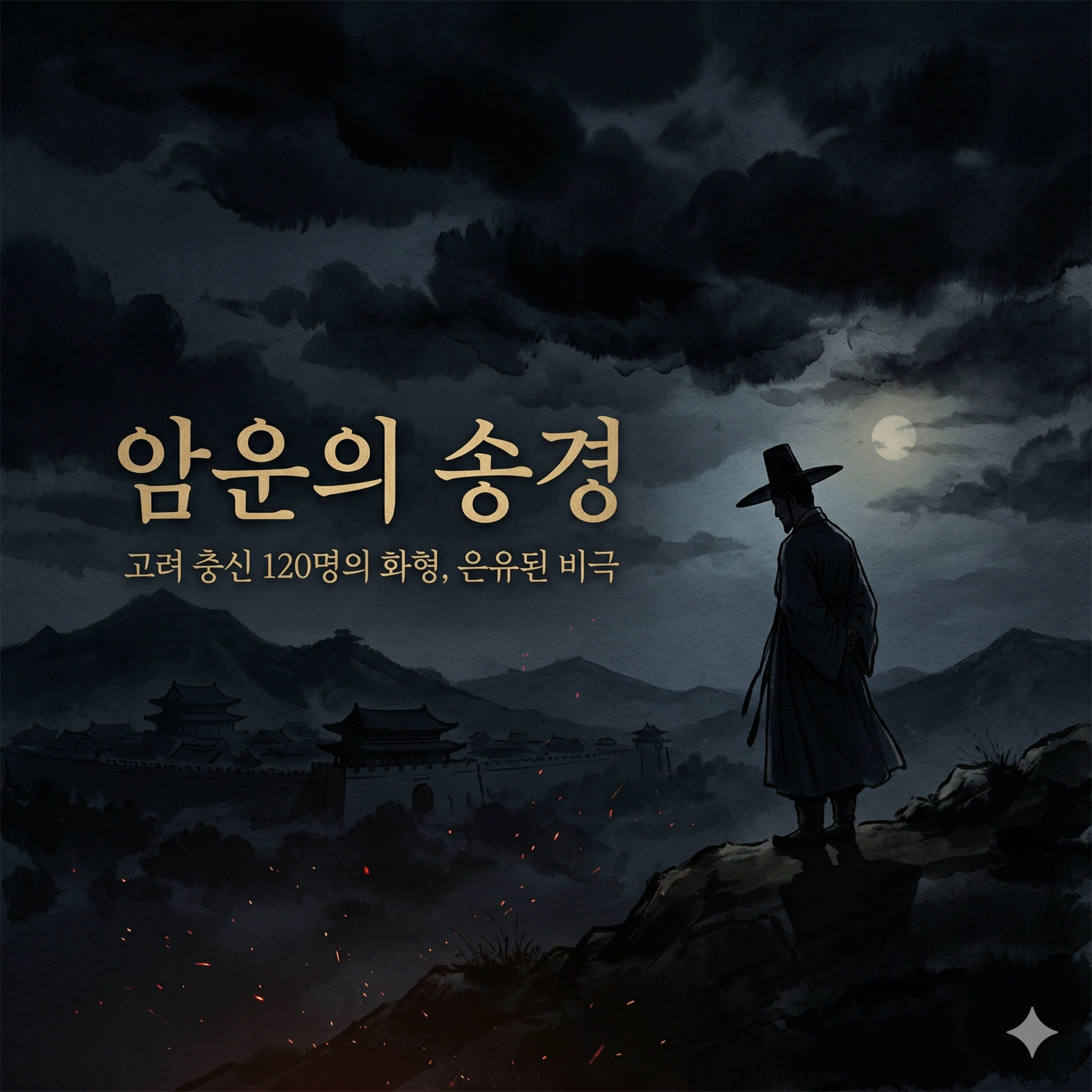 [수면 낭독] 불타버린 고려의 마지막 신념 | 김동인 '암운의 송경' (두문동록) 🌙 오디오북 episode artwork