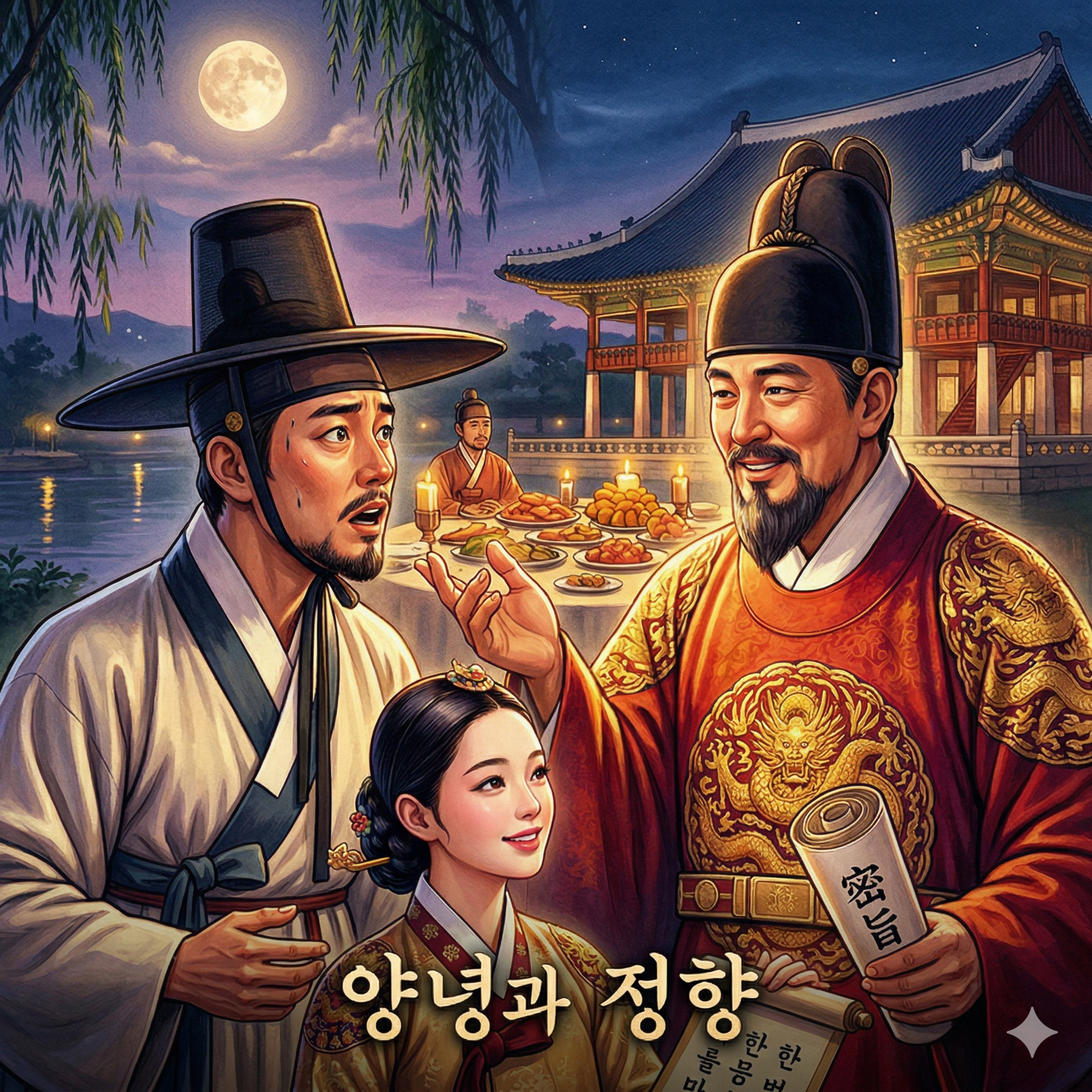 [조선 야사] 세종의 지혜와 형제애가 만든 기막힌 로맨스: 양녕과 정향 episode artwork