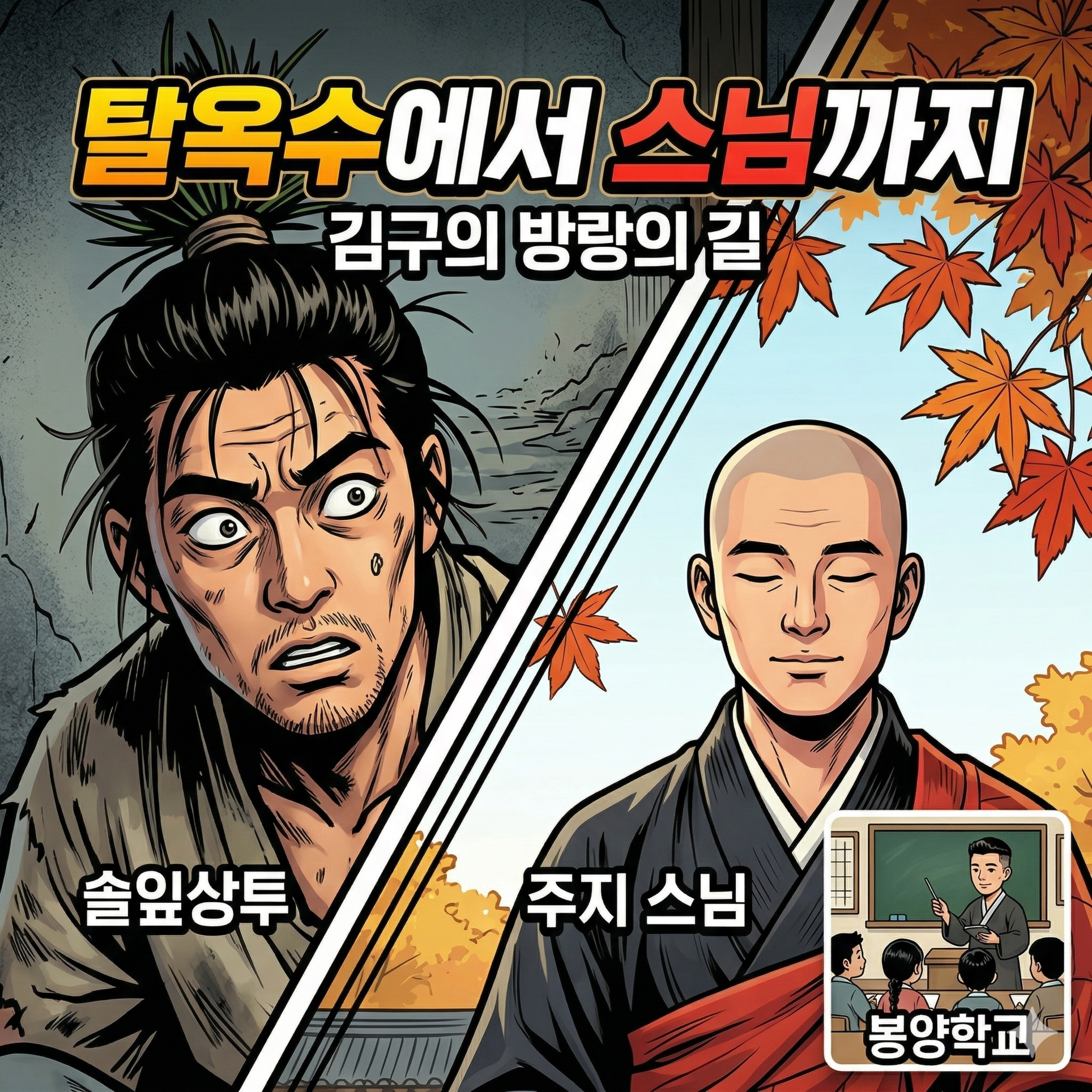 EP.03 백범일지: 안개 낀 밤을 지나 깊은 산사의 고요함으로 | 방랑의 길 | ASMR 오디오북 episode artwork