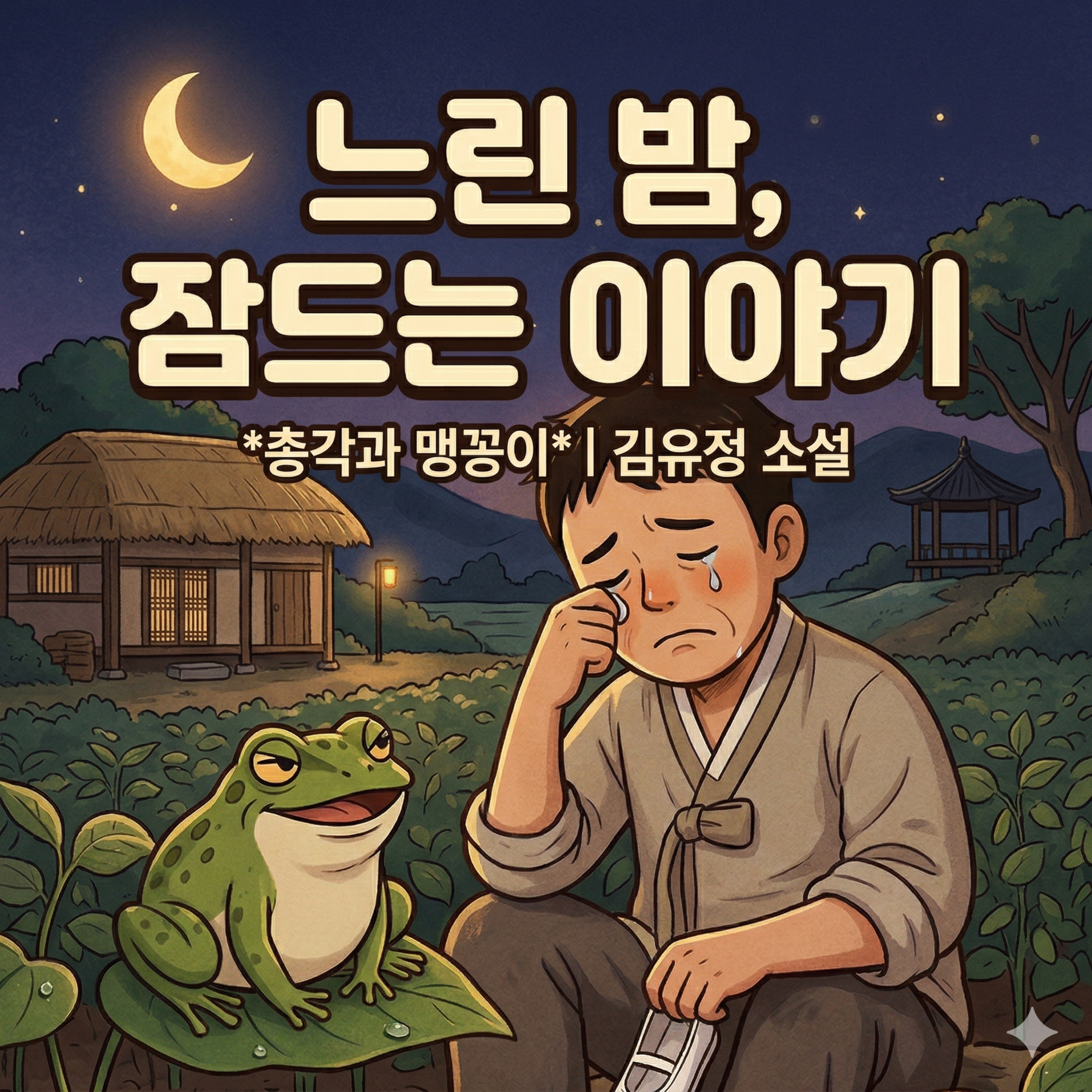 [수면 낭독] 총각과 맹꽁이 - 김유정 | 느린 밤 잠드는 이야기 episode artwork