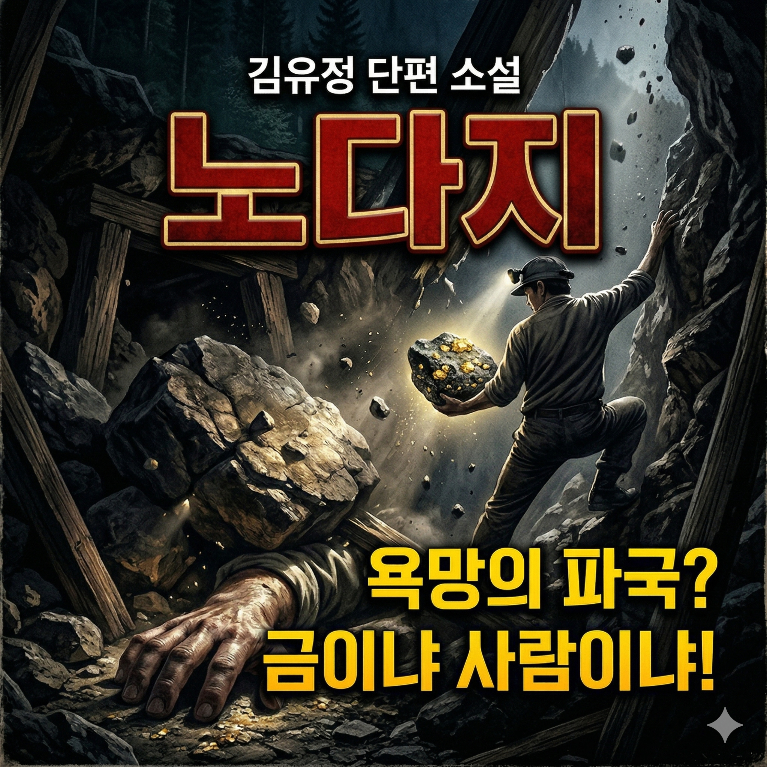 [수면 낭독] 김유정 - 노다지 | 어둠 속 황금과 무너진 욕망 | 잠들기 전 듣는 한국 고전문학 episode artwork