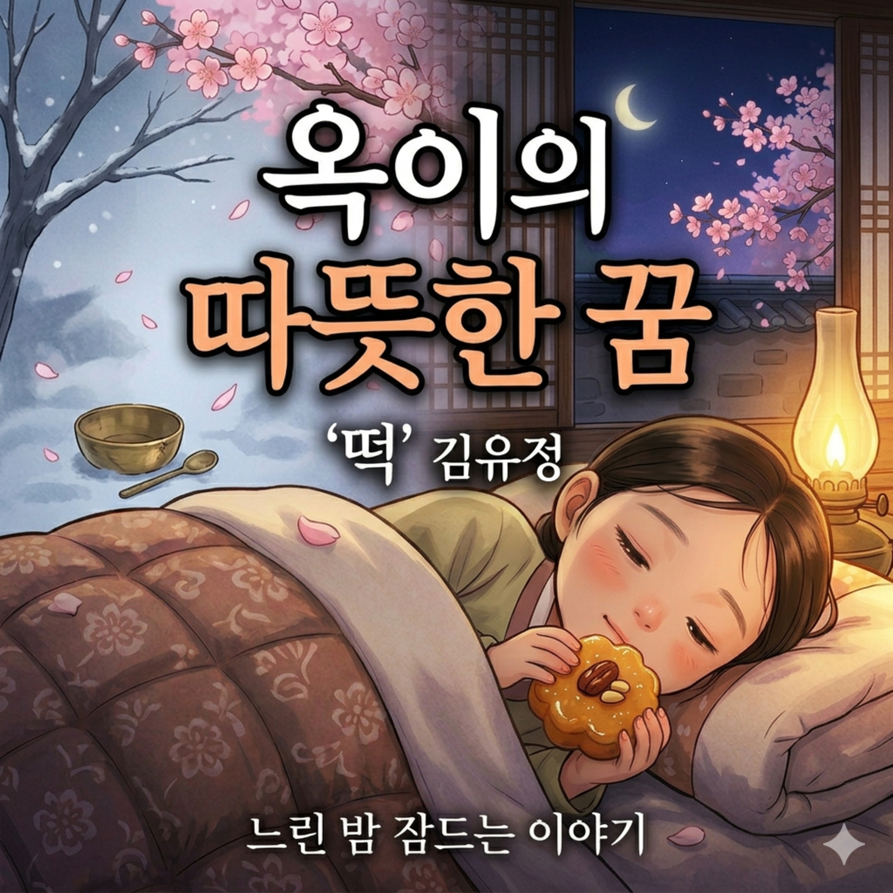 배불리 먹고 싶었던 옥이의 꿈, 김유정 '떡' | 느린 밤 잠드는 이야기 (ASMR) episode artwork