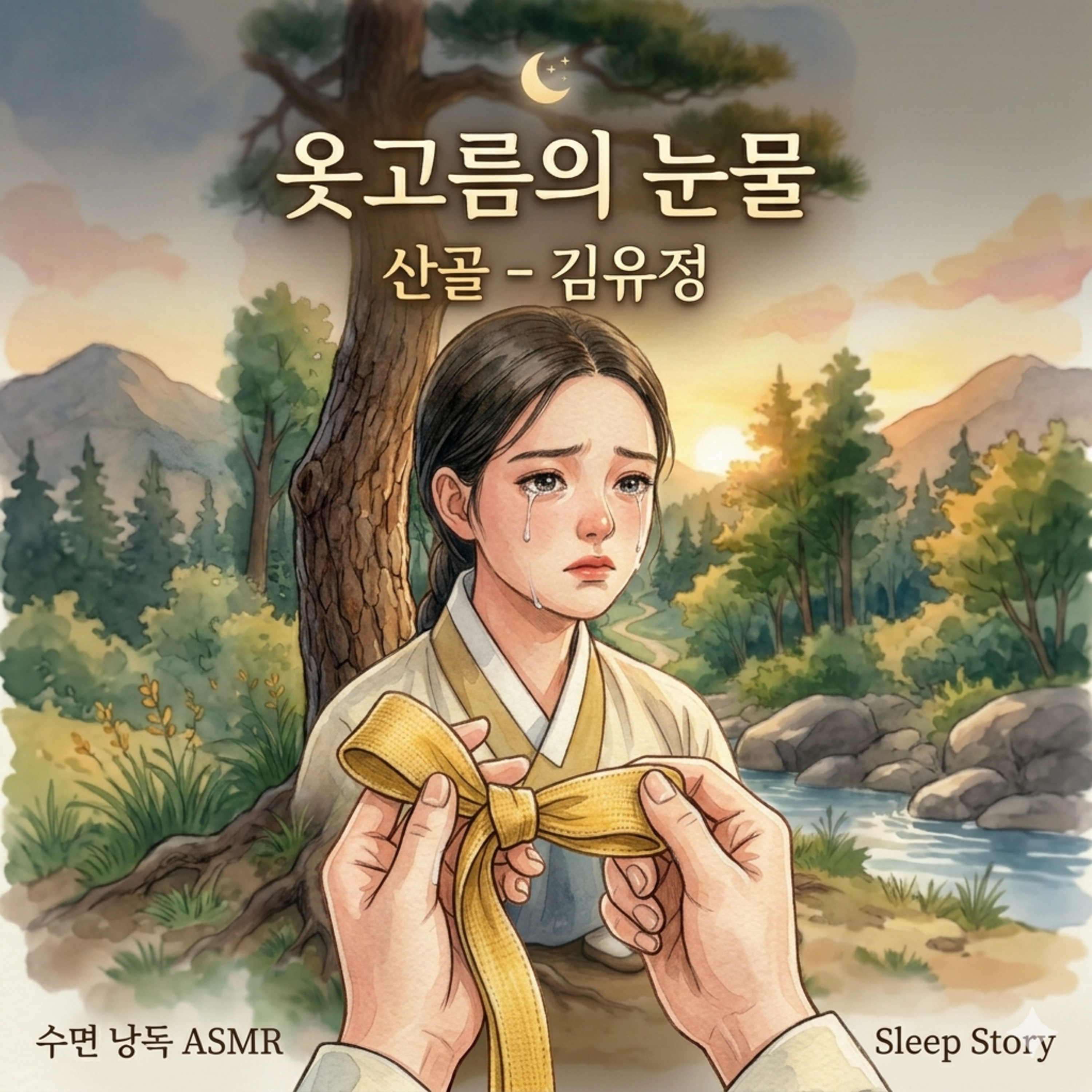 김유정 단편소설 '산골' - 이뿐이의 애절한 기다림 | 느린 밤 잠드는 이야기 episode artwork