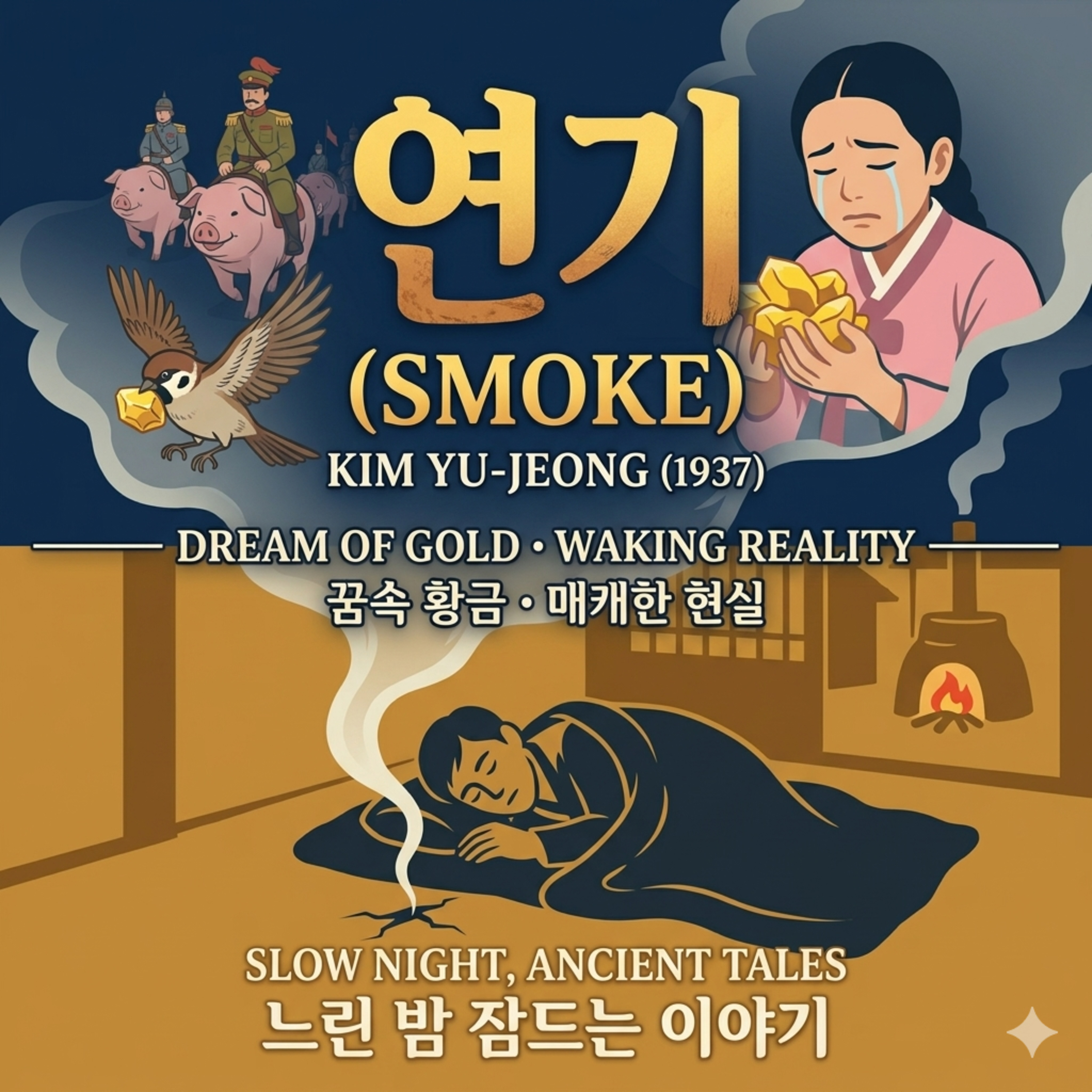 [ASMR] 잠들 때 듣는 한국 단편 소설 - 김유정 '연기' | 잠오는 목소리, 읽어주는 문학 episode artwork