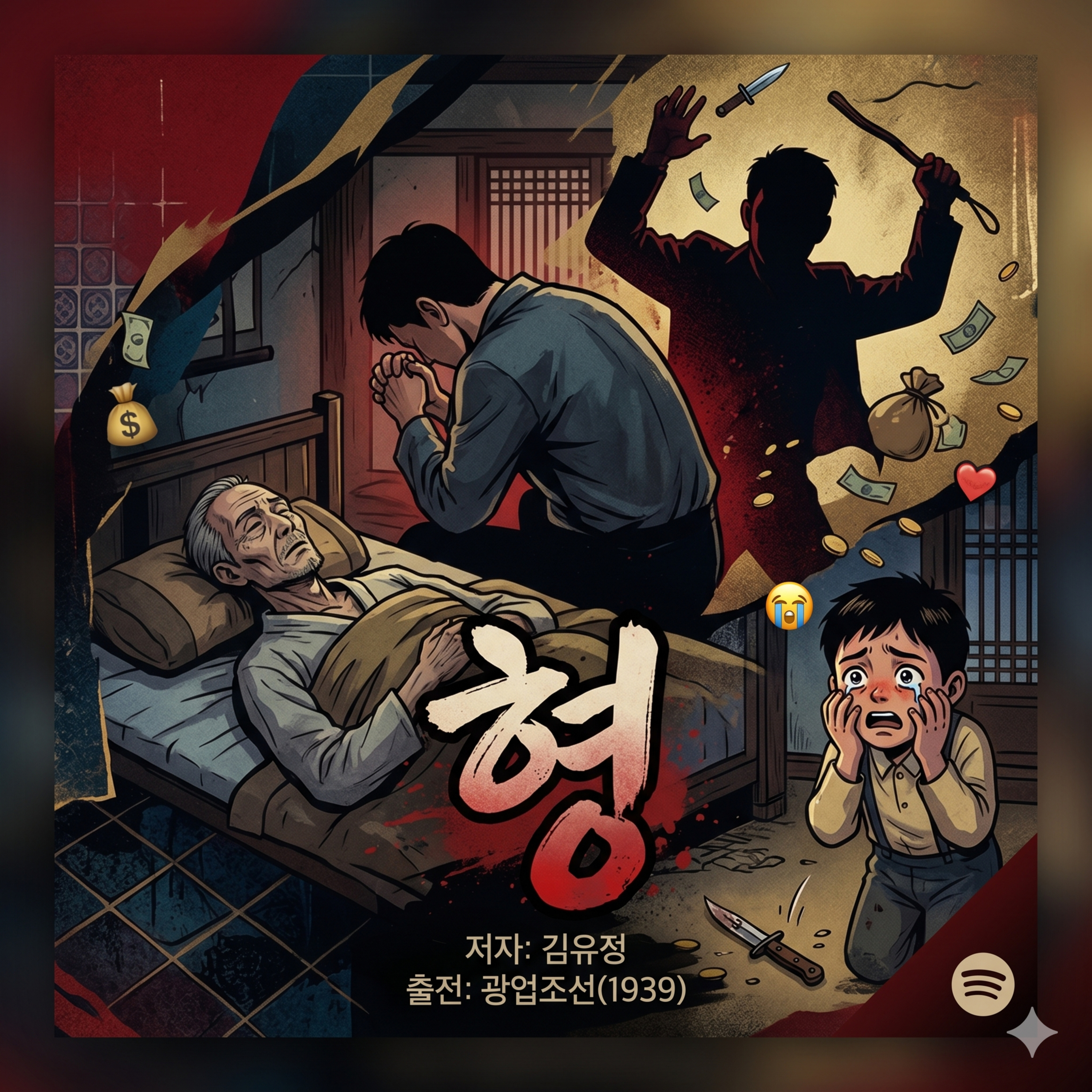 [침대맡 읽어주는 소설] 김유정 - 형 | 지독하고 서늘한 1930년대 가족 잔혹사 episode artwork