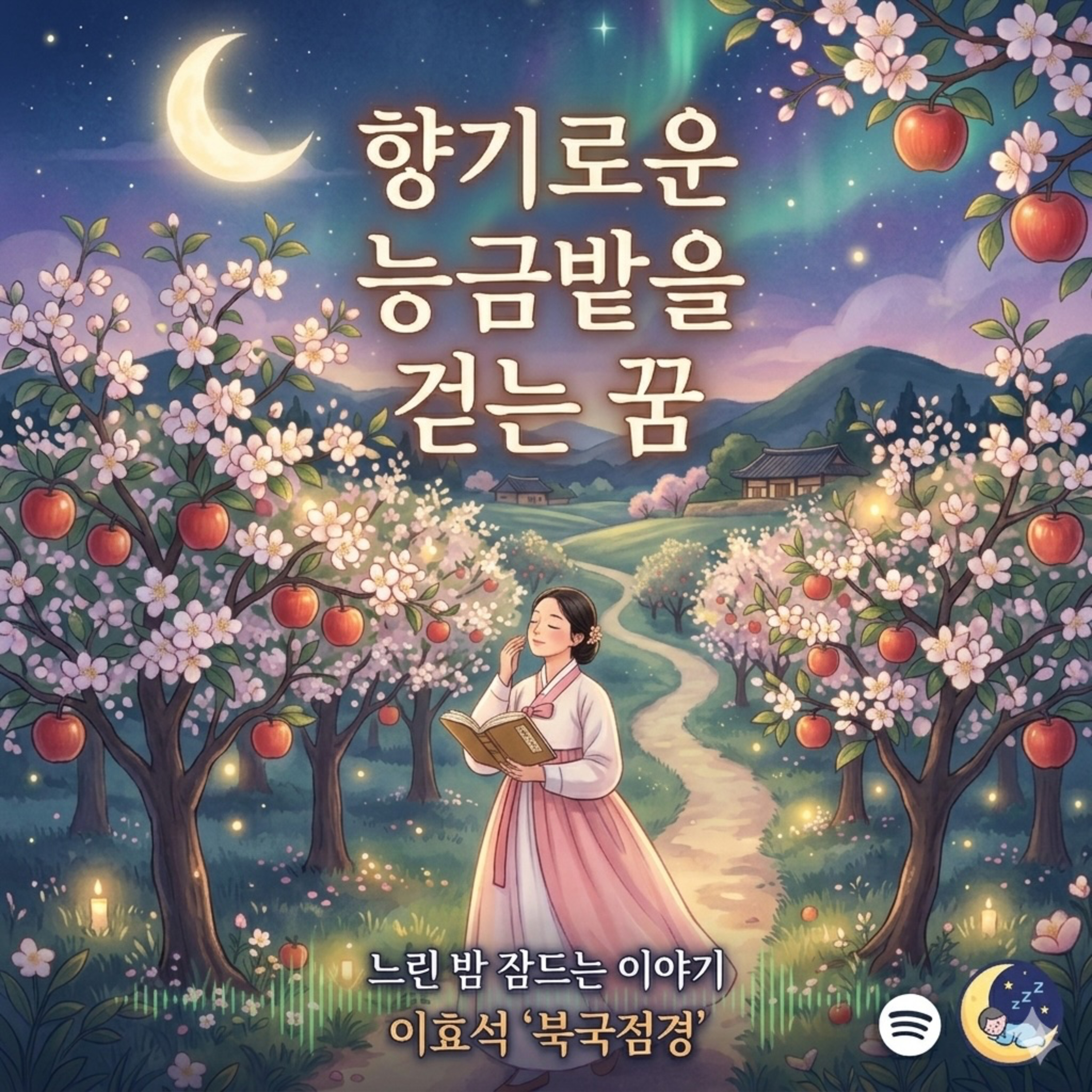 [수면낭독] 향기로운 능금밭을 걷는 꿈 🍎 이효석 '북국점경' | 잠잘때 듣는 이야기, 오디오북 episode artwork