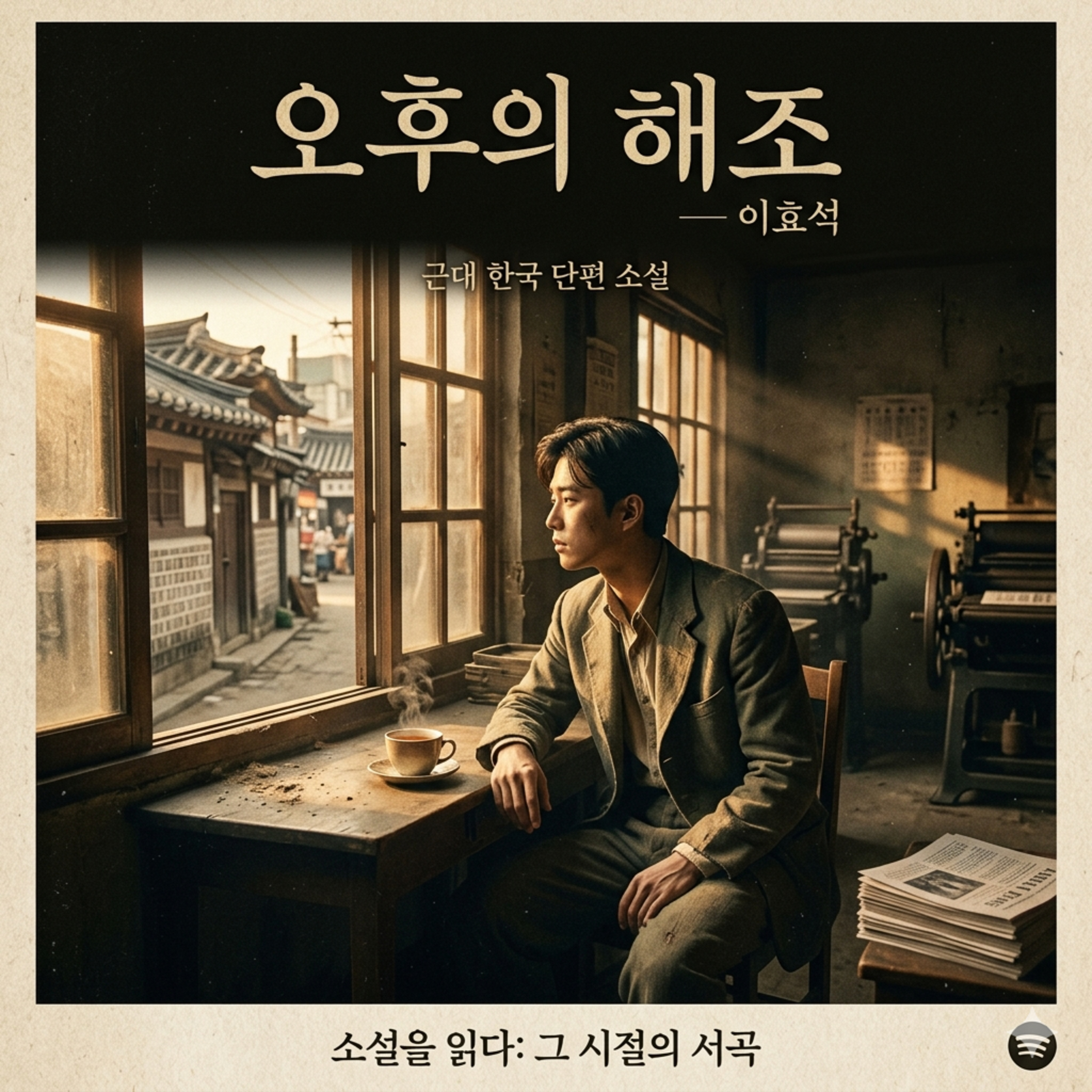  [수면 낭독] 어둠 속에서 발견한 희망의 빛 🕯️ | 이효석 단편소설 『오후의 해조』 | 오디오북, 수면 유도 episode artwork