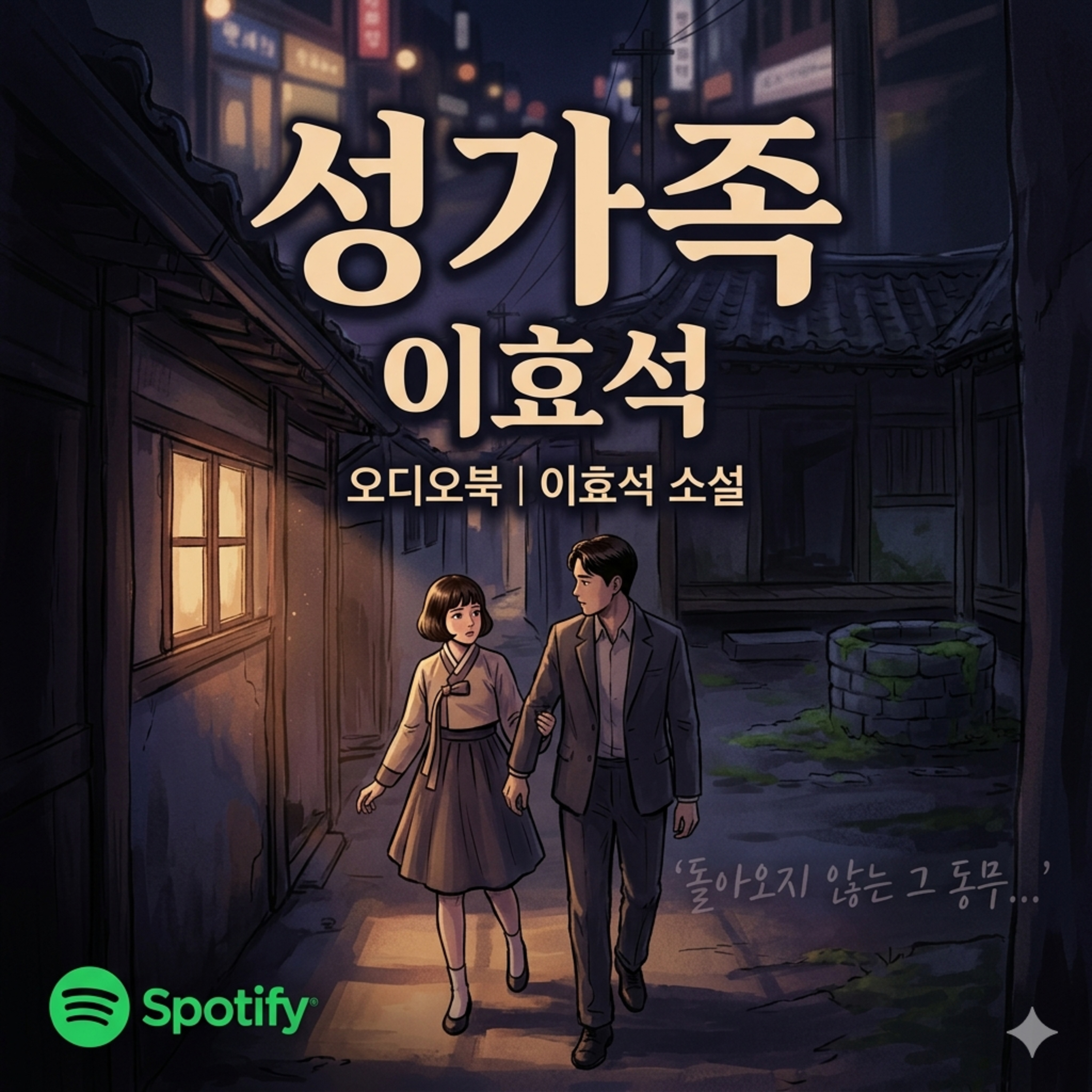 [수면 낭독] 이효석 '성가족' | 진눈깨비 내리는 1930년대의 밤, 시린 마음을 데우는 이야기 | 느린 밤 잠드는 이야기 episode artwork