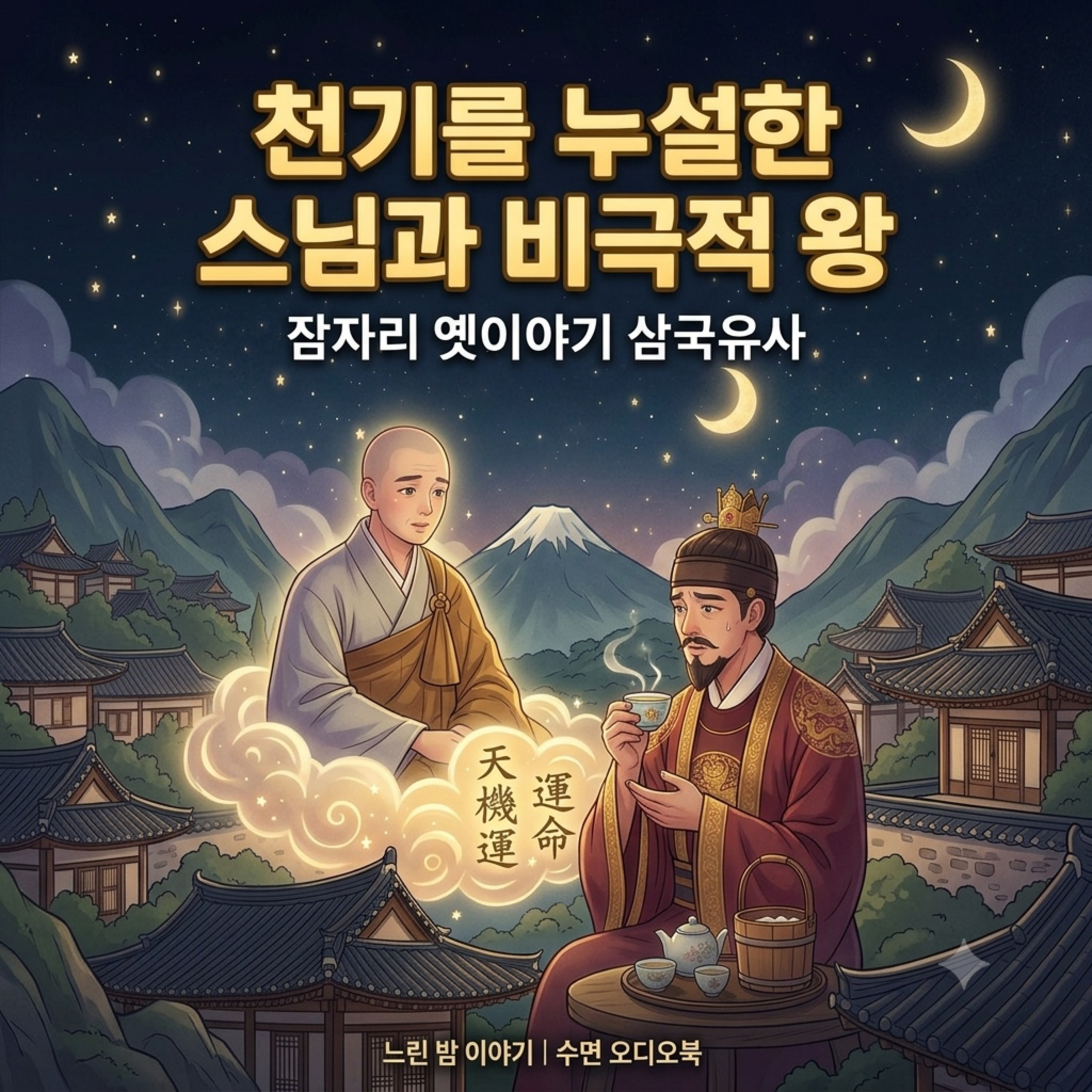 [수면 오디오북] 잠이 오지 않는 밤, 들으면 잠드는 신라 왕들의 옛날이야기 | 삼국유사 편안한 낭독 | 수면 유도·불면증 완화 episode artwork