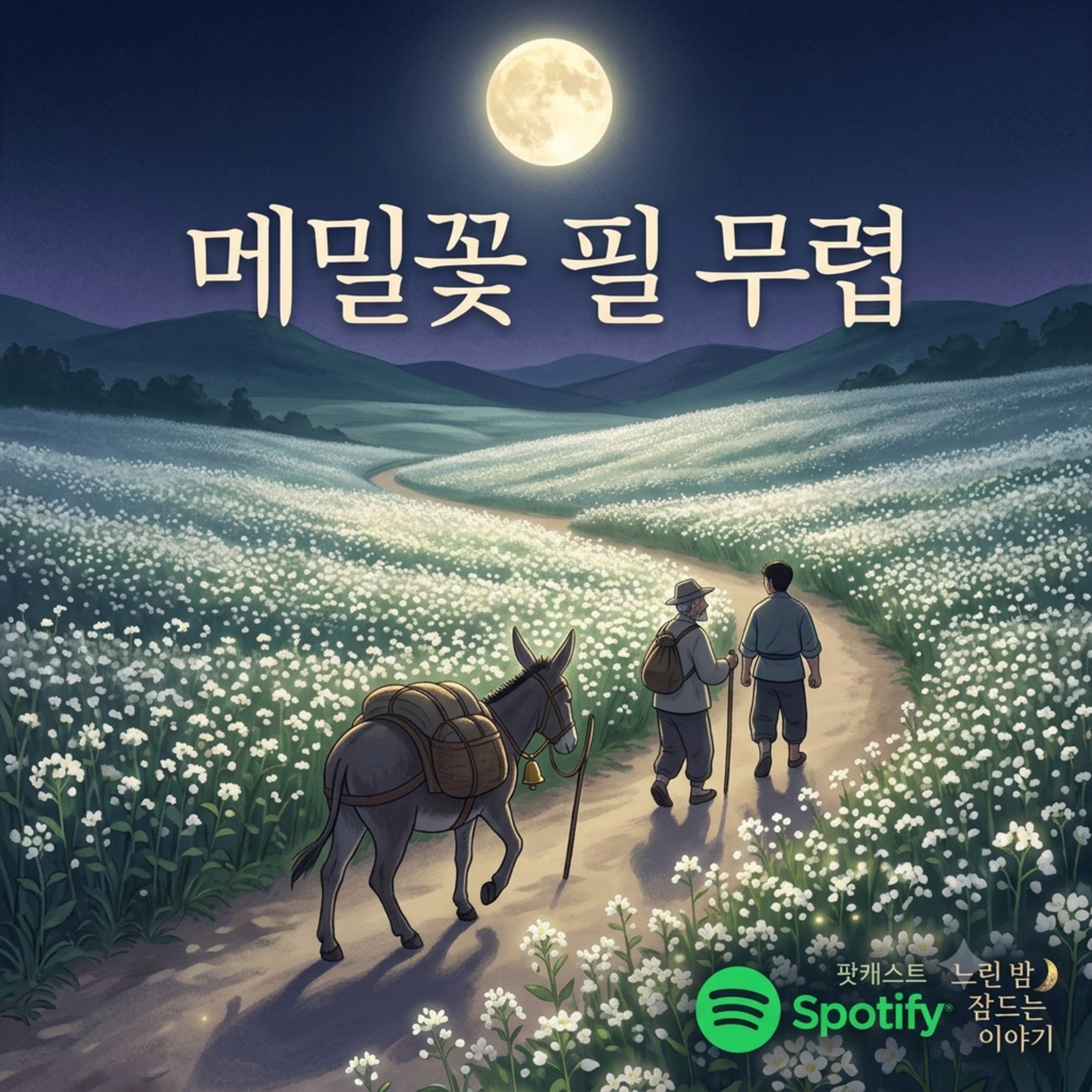 [수면 낭독] 메밀꽃 필 무렵 - 이효석 | 달빛 아래 걷는 듯한 편안한 옛이야기 | 수면 유도 ASMR, 오디오북 episode artwork