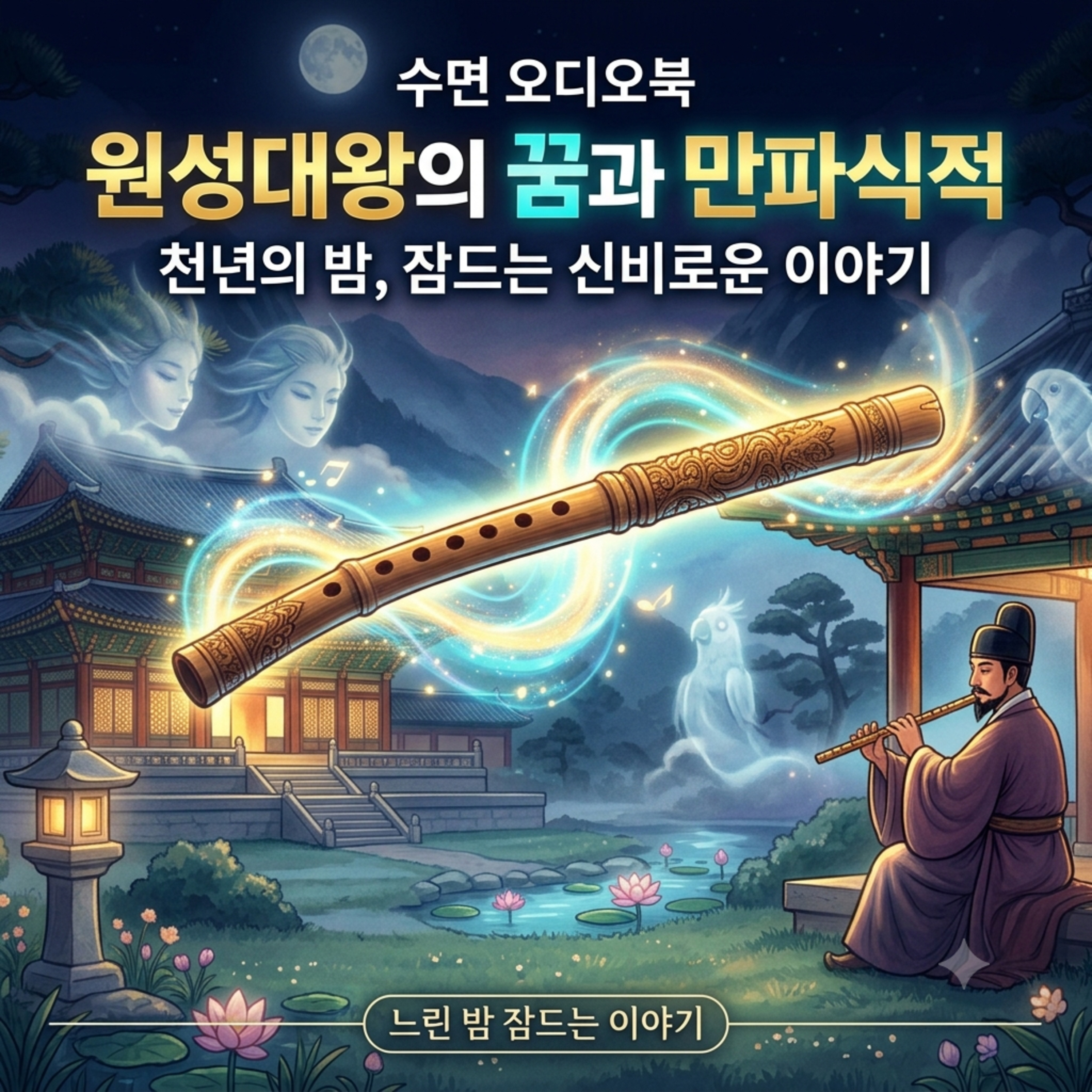 🌙 신라 왕들의 신비로운 이야기 | 원성대왕과 만파식적 | 수면 오디오북 ASMR episode artwork