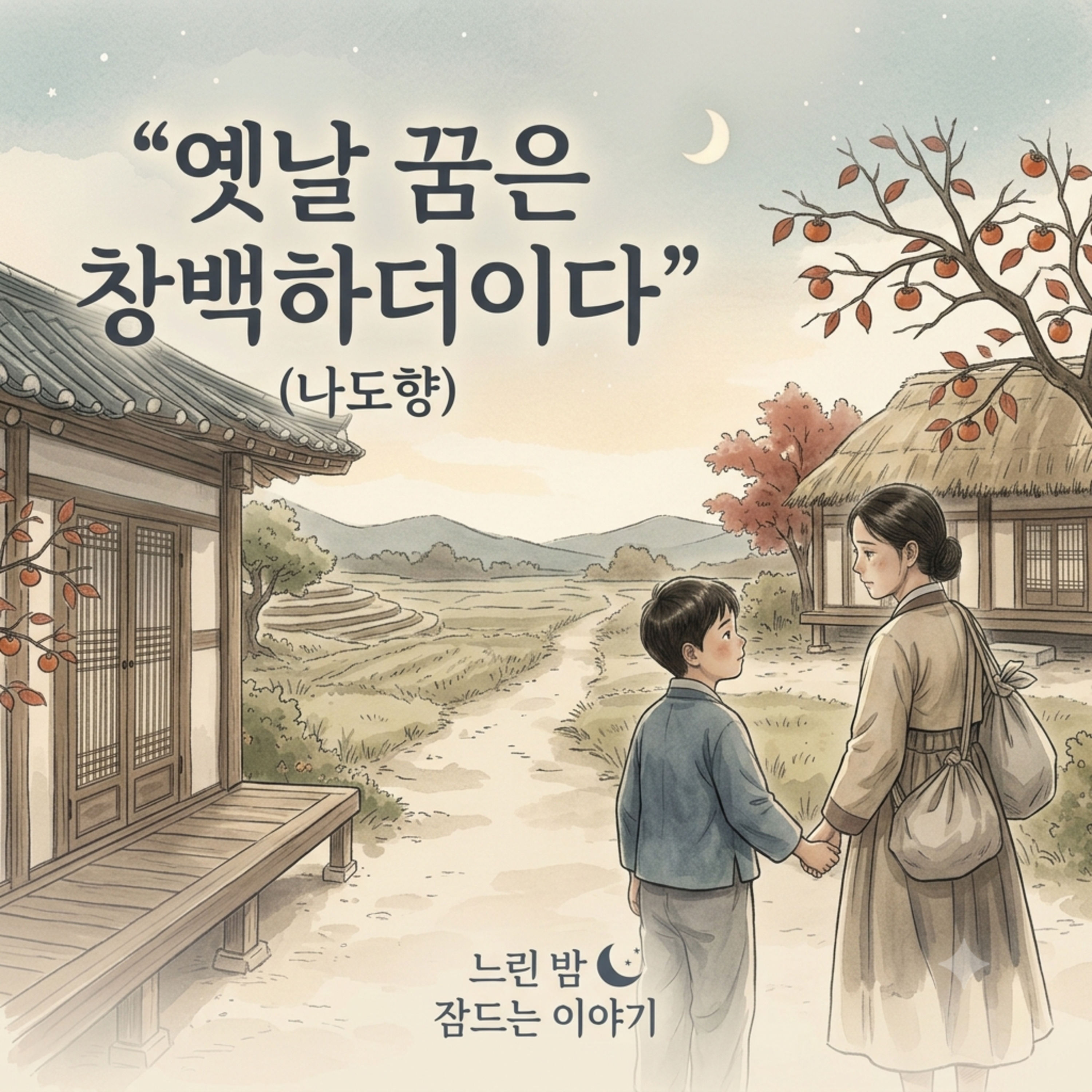[수면 오디오북] 차분한 목소리로 듣는 한국 단편소설 🎧 나도향 '옛날 꿈은 창백하더이다' (Deep Sleep ASMR) episode artwork