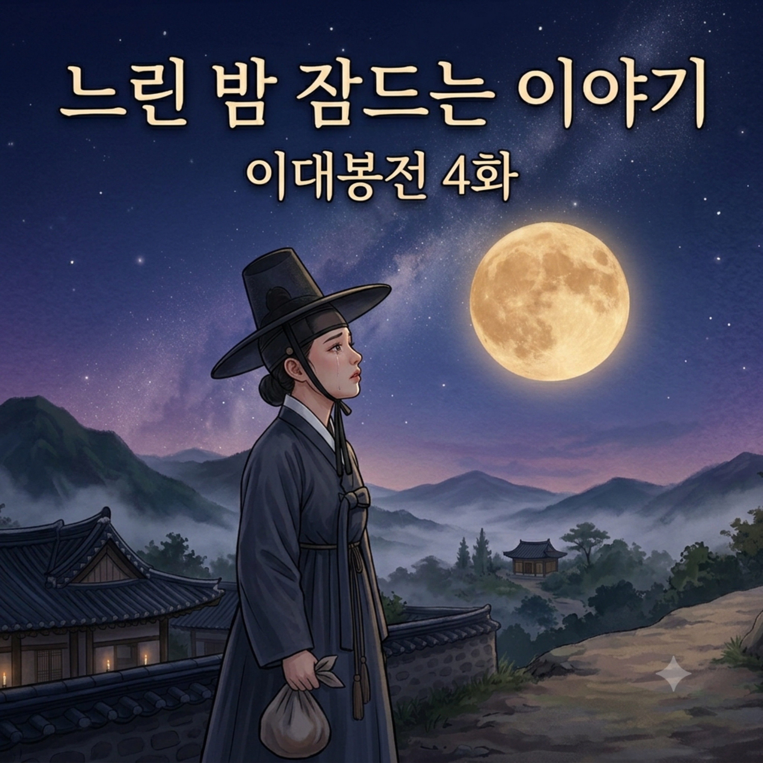 [토요 수면 낭독][고전 소설] 이대봉전 4화 - 노승과의 만남, 애황의 도피 episode artwork