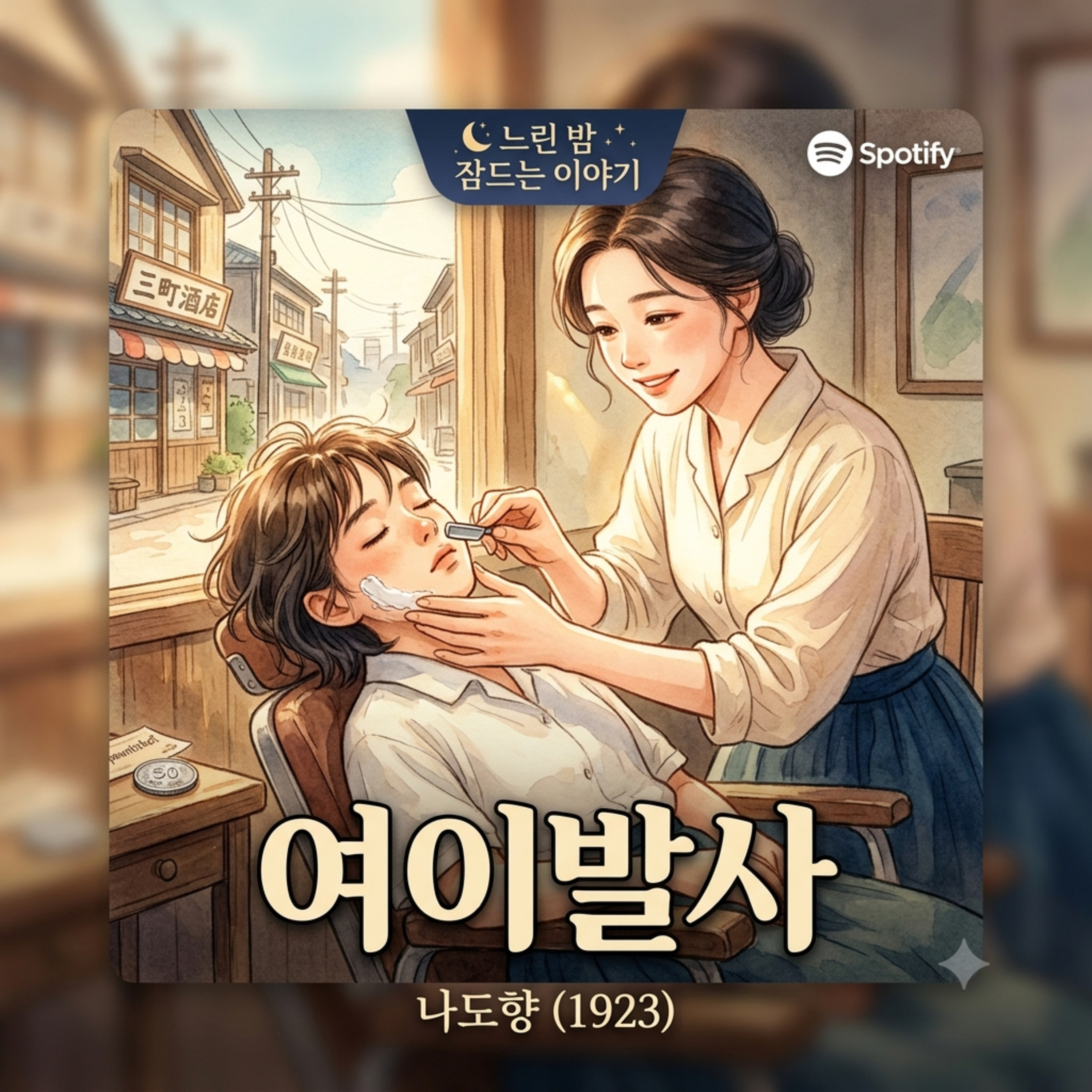 [화요 수면 오디오북] 여이발사 - 나도향, 가난한 유학생의 하루 episode artwork