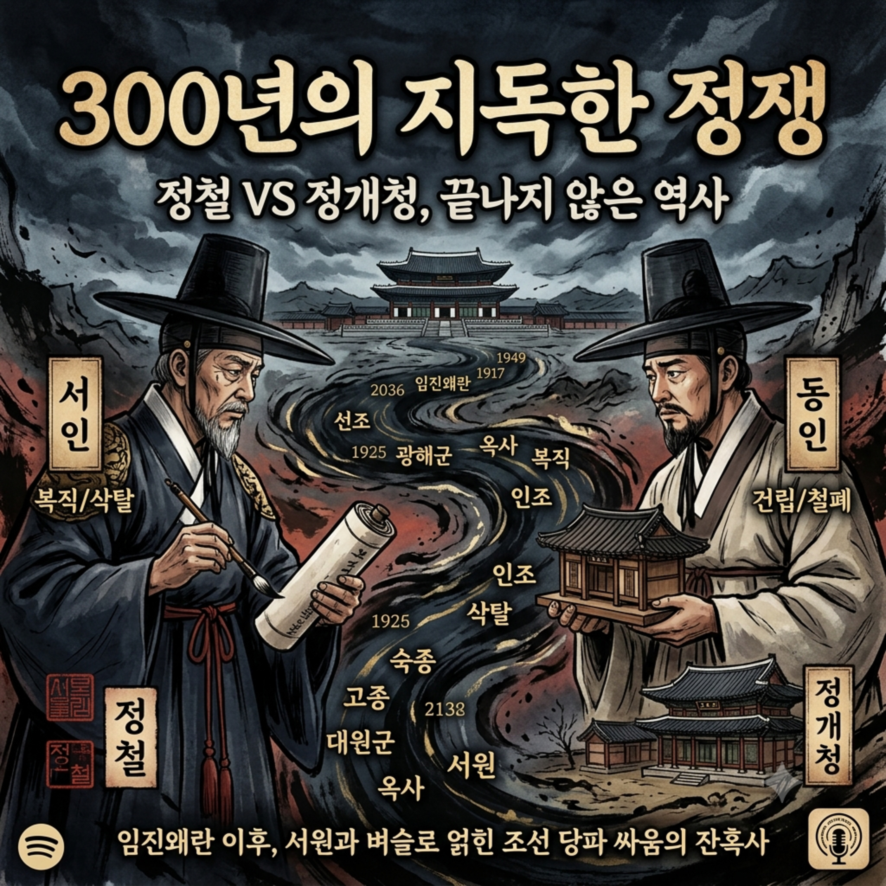 [목요 동인사담집] 기축 삼백년 하편 | 죽은 뒤에도 삼백 년을 다툰 두 사람 episode artwork