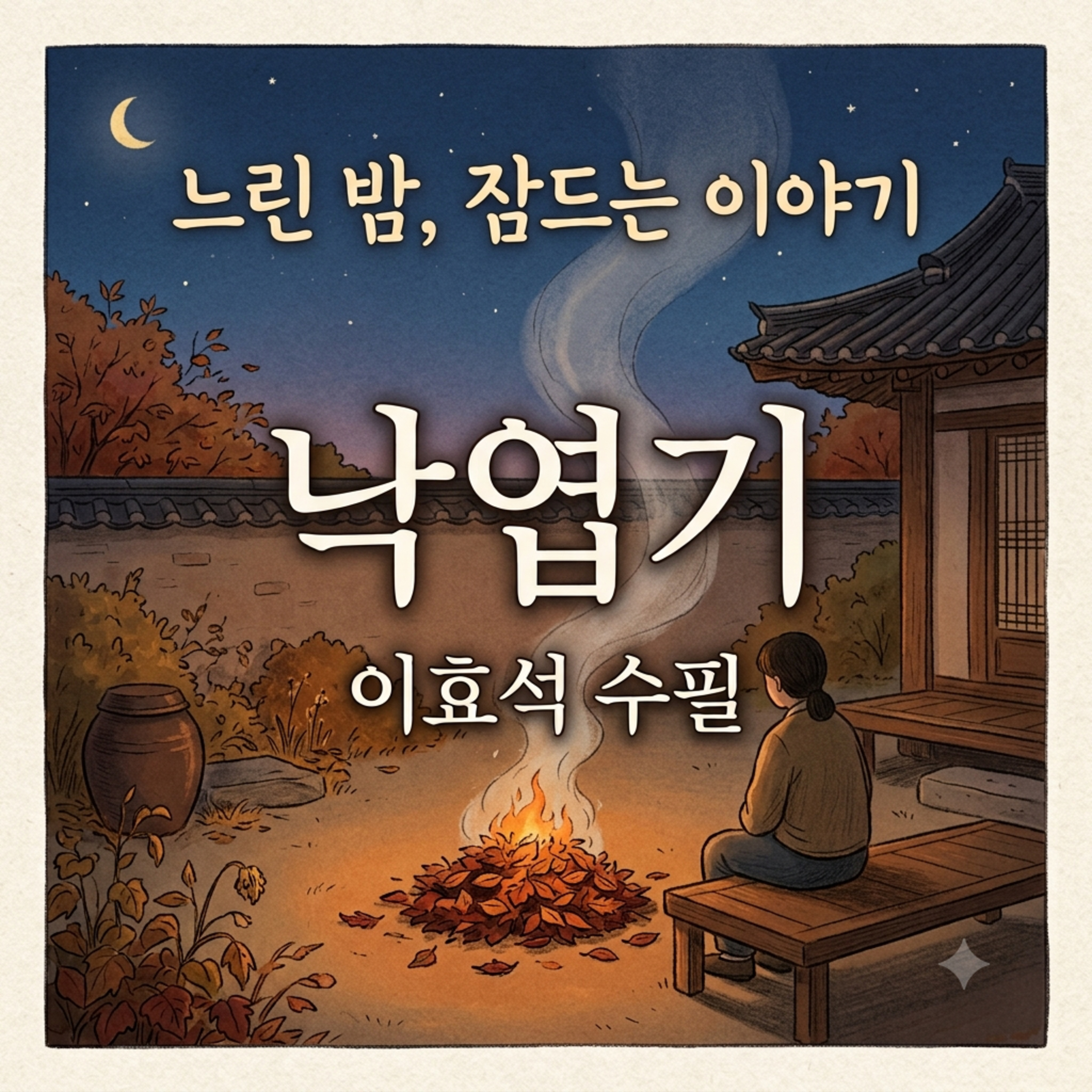 [금요 수면 수필] 이효석 '낙엽기' | 낙엽을 태우며 떠올리는 계절의 기억 episode artwork