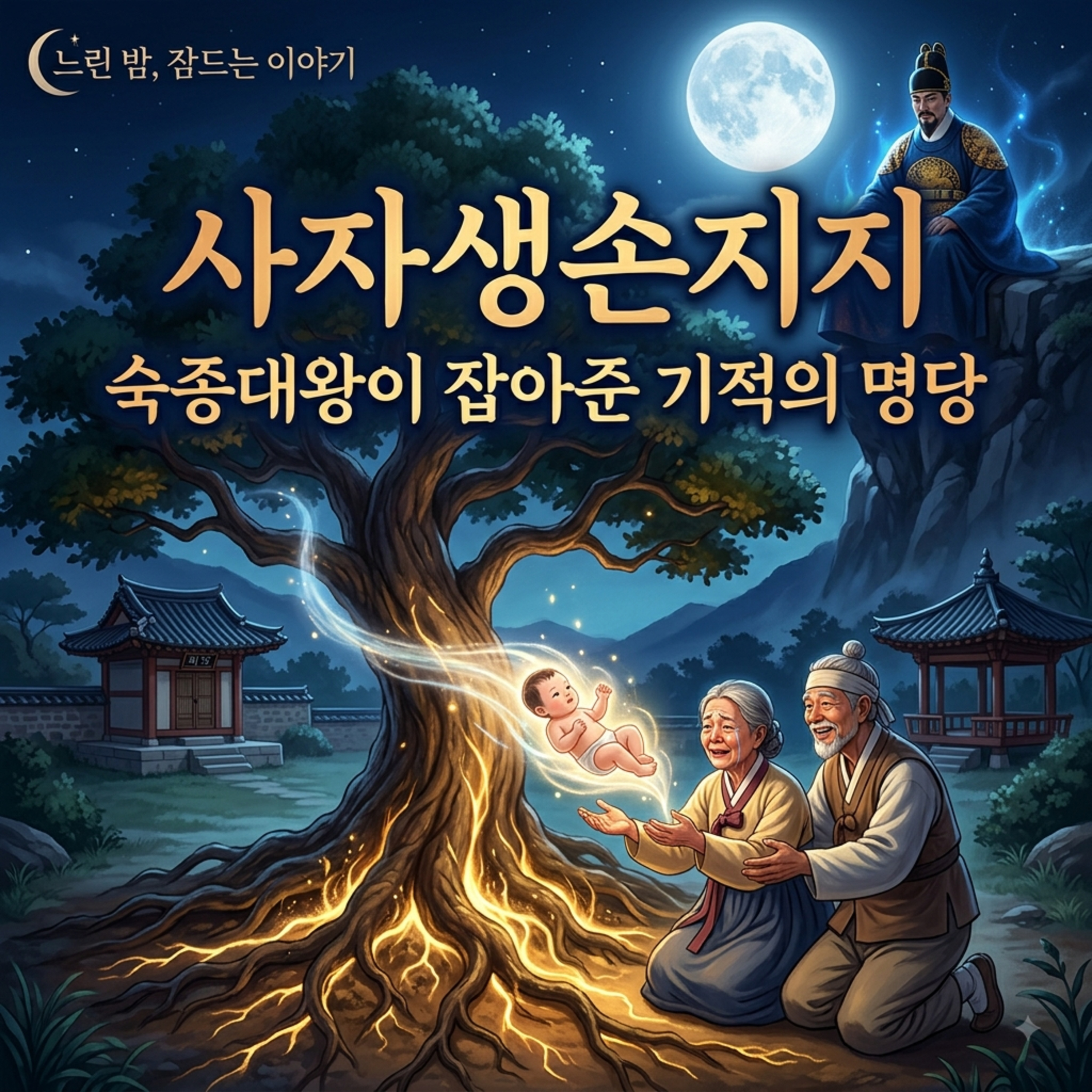 수면 오디오로 듣는 전래설화 | 숙종대왕이 잡아준 명당, 그 놀라운 인연 episode artwork