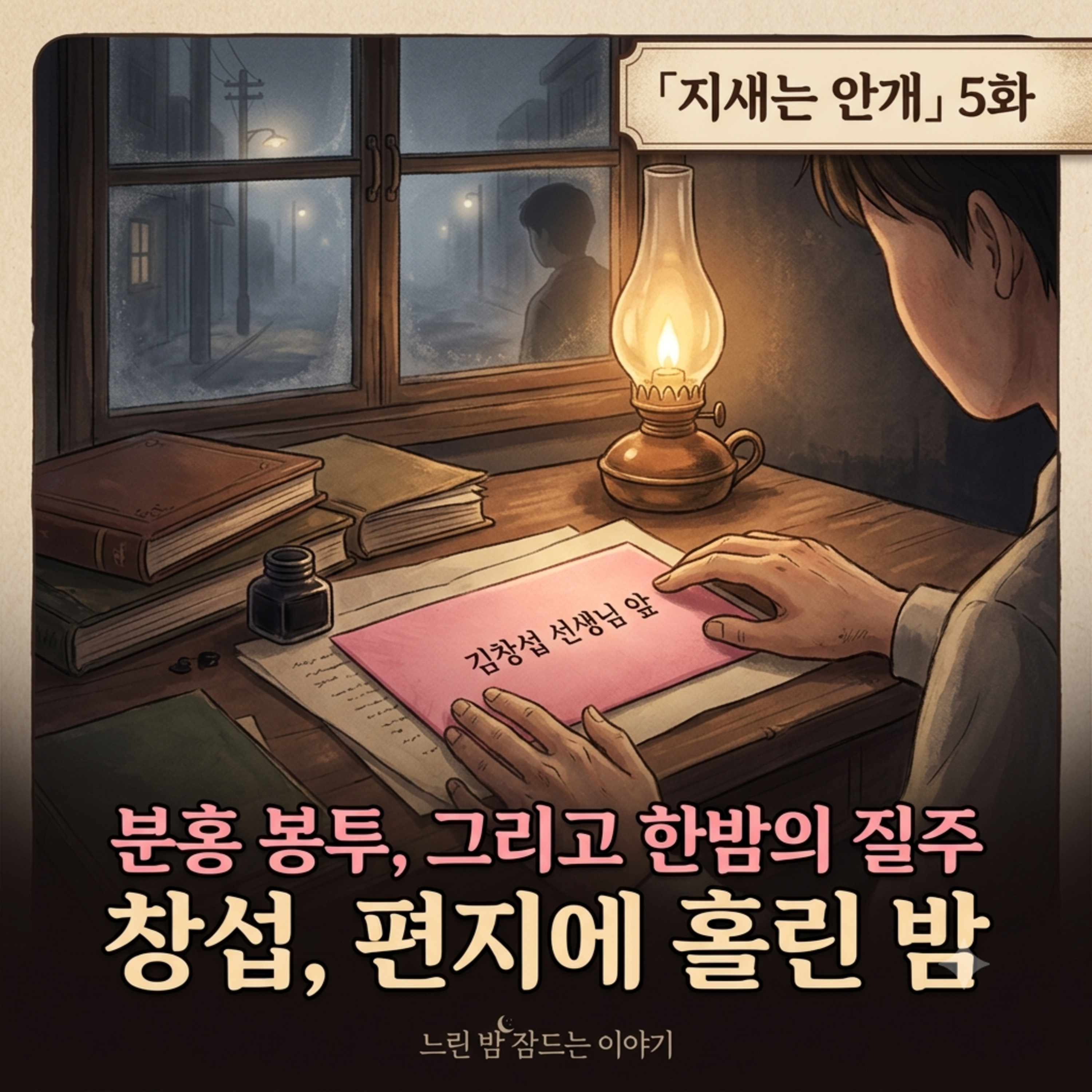 [일요 수면 낭독] 현진건 단편소설 | 지새는 안개 5화 - 분홍 봉투, 그리고 한밤의 질주 episode artwork