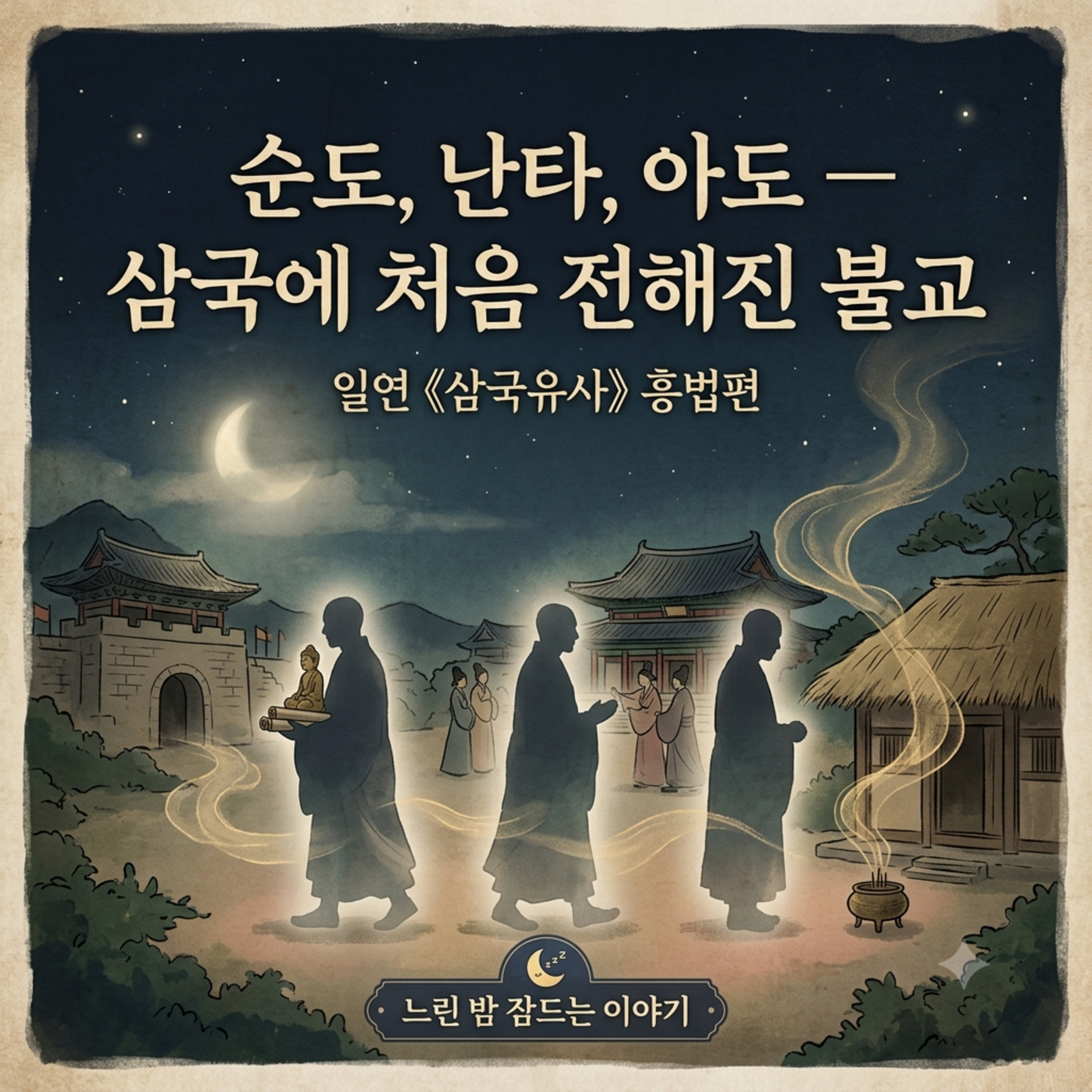 [수면 오디오북] 아도화상과 신라 공주 - 삼국유사 흥법편 episode artwork