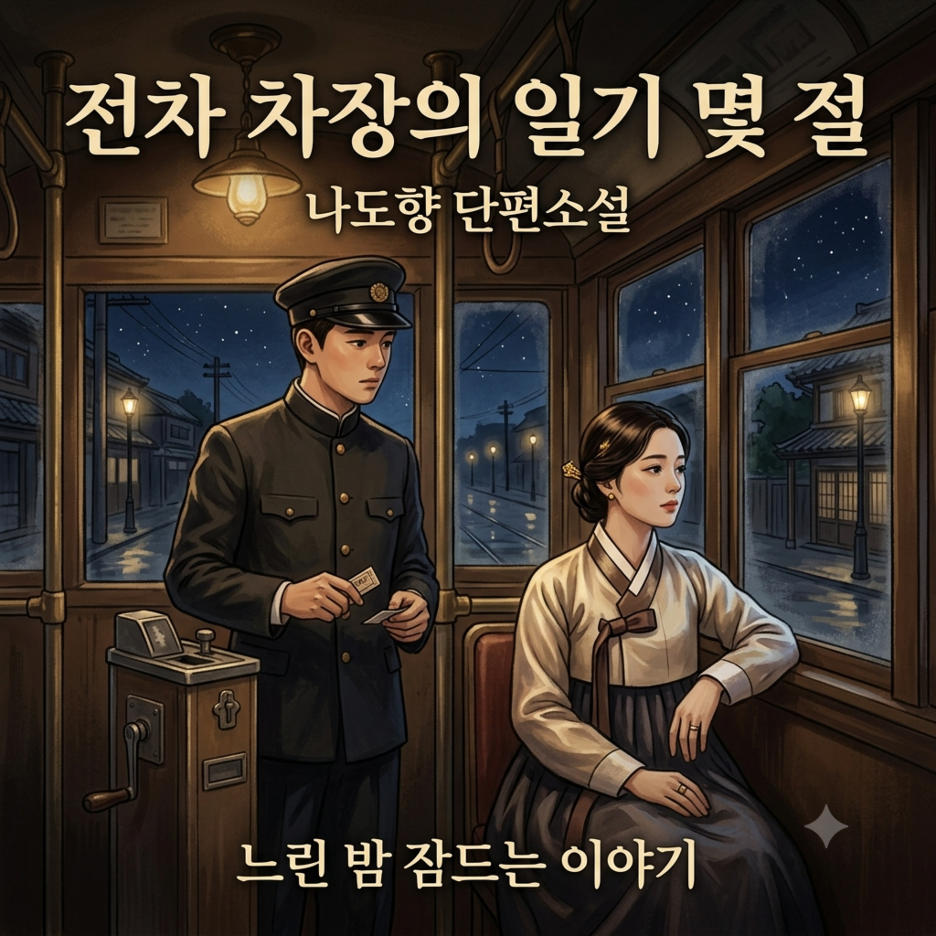 [수면 오디오북] 전차 차장의 일기 몇 절 - 나도향, 1920년대 경성의 새벽 episode artwork