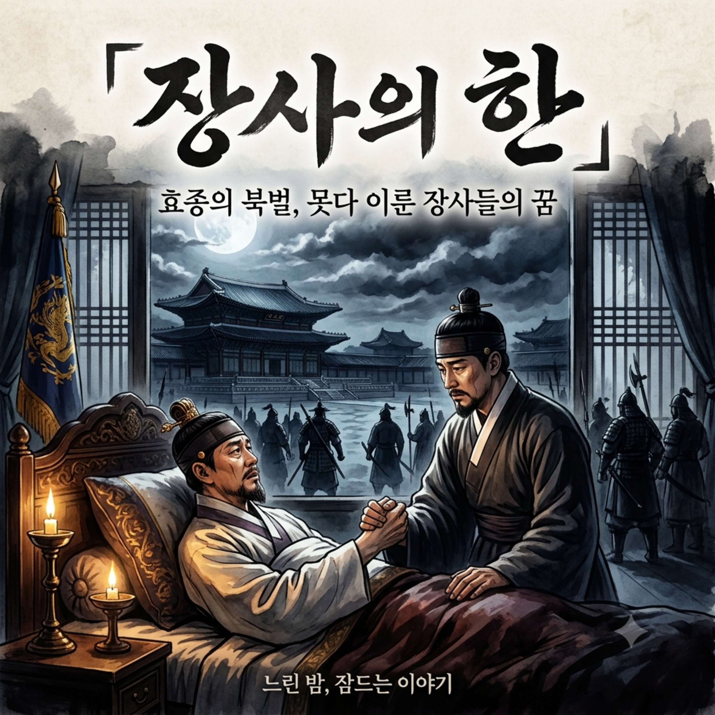 [수면 오디오북] 장사의 한 - 병자호란의 치욕을 씻고자 했던 그날 밤 episode artwork