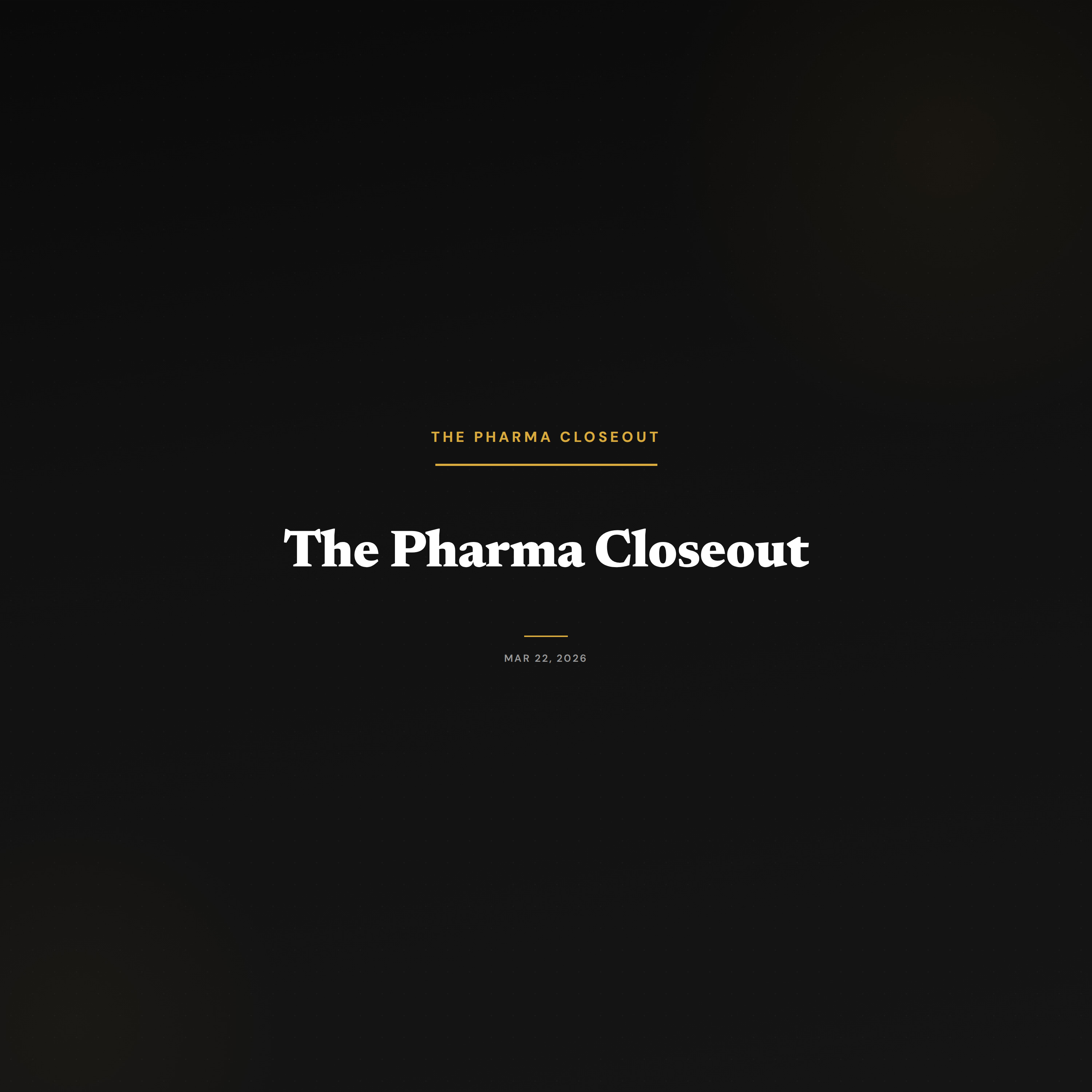 Mar 22, 2026 | Abbott's $21B Exact Sciences Deal Closes; Wegovy HD Approved, Orforglipron Delayed episode artwork