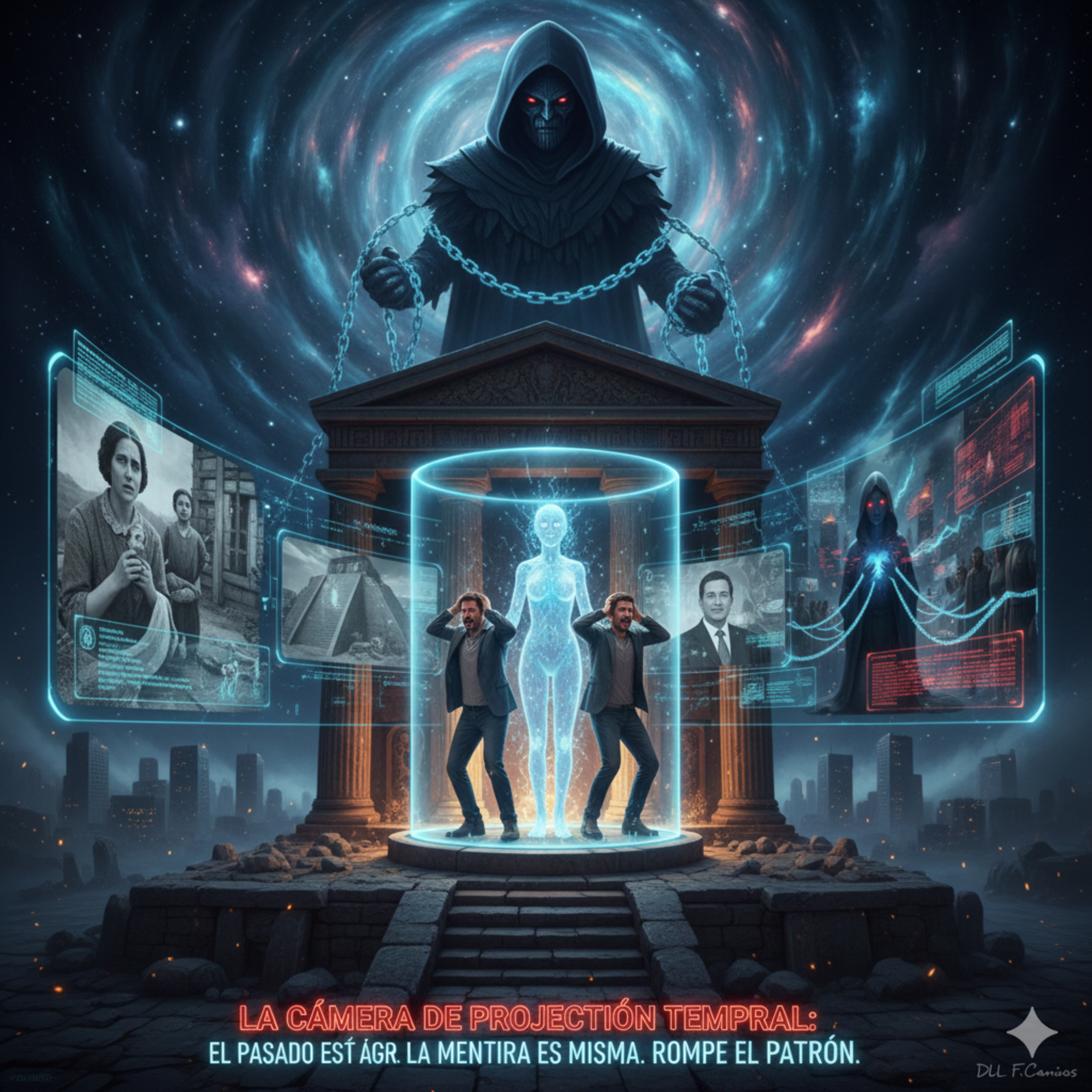 Capítulo 20: La Cámara de Proyección Temporal. Ahmet.dll. Audiolibro-Guía Conceptual-El Armazón Filosófico-🇪🇸🇬🇶🇪🇺 episode artwork