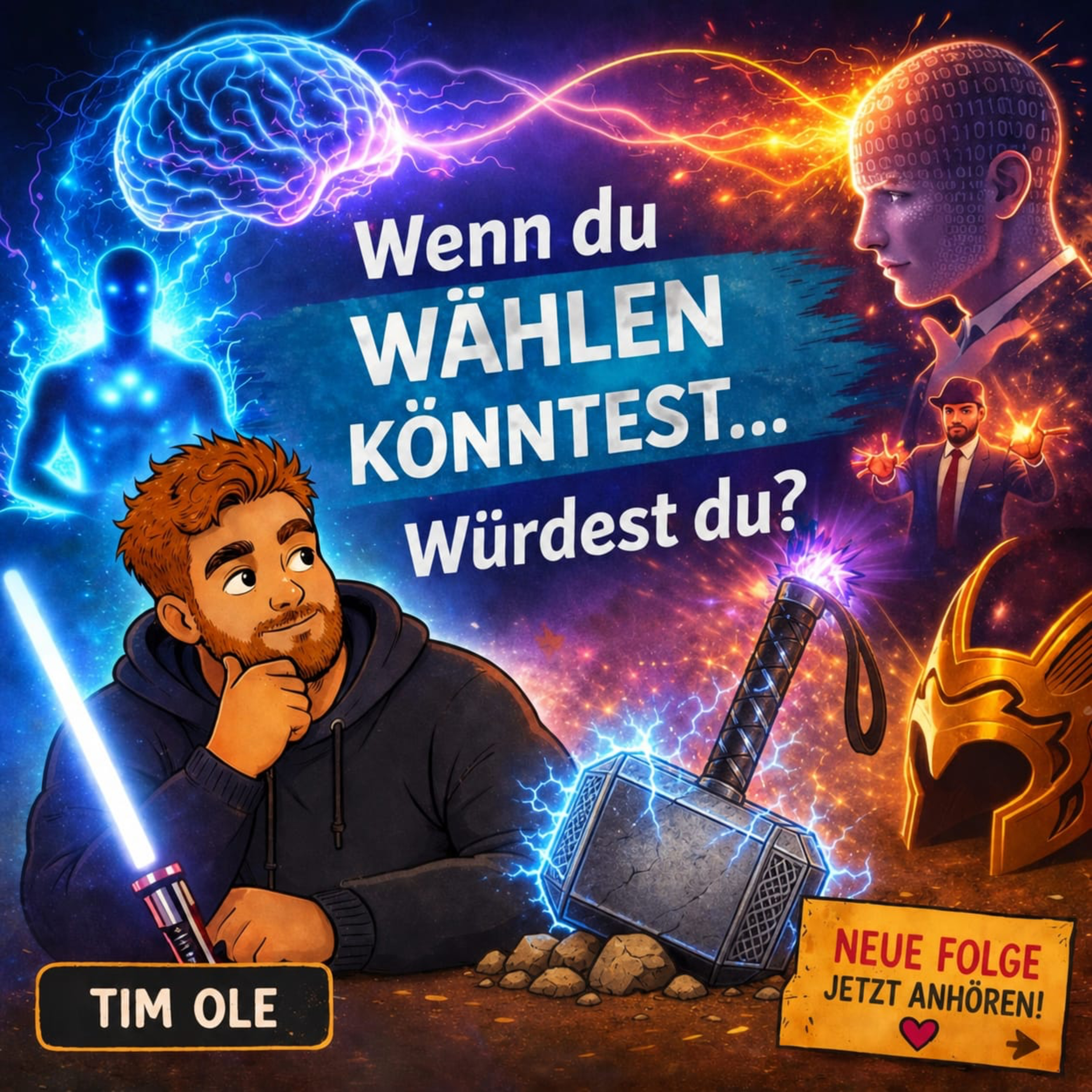 Wenn du wählen könntest, würdest du?  episode artwork