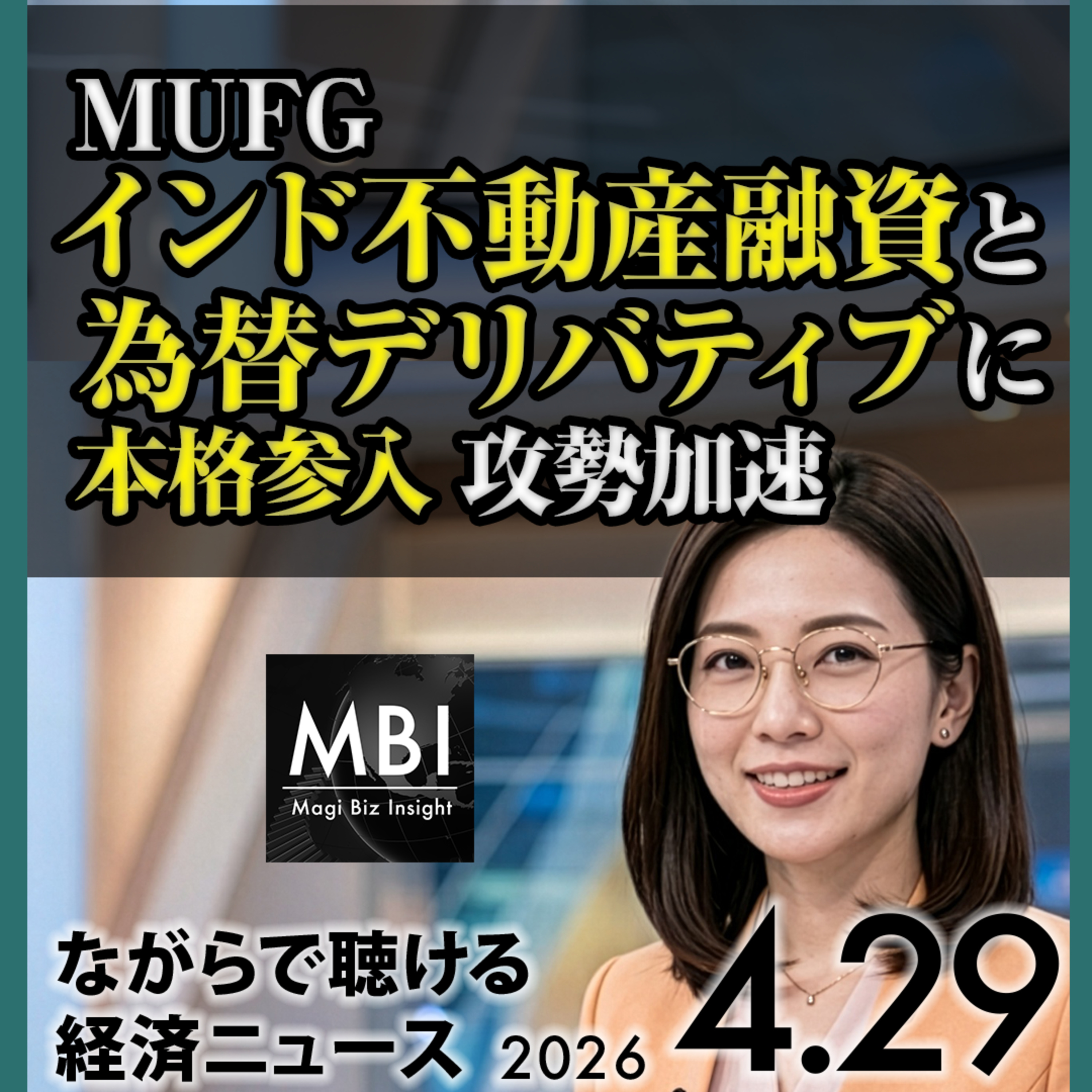 トヨタ部品支障・MUFGインド攻勢・Mercedes17%減益・Goldman香港Claude禁止【4月29日】 episode artwork