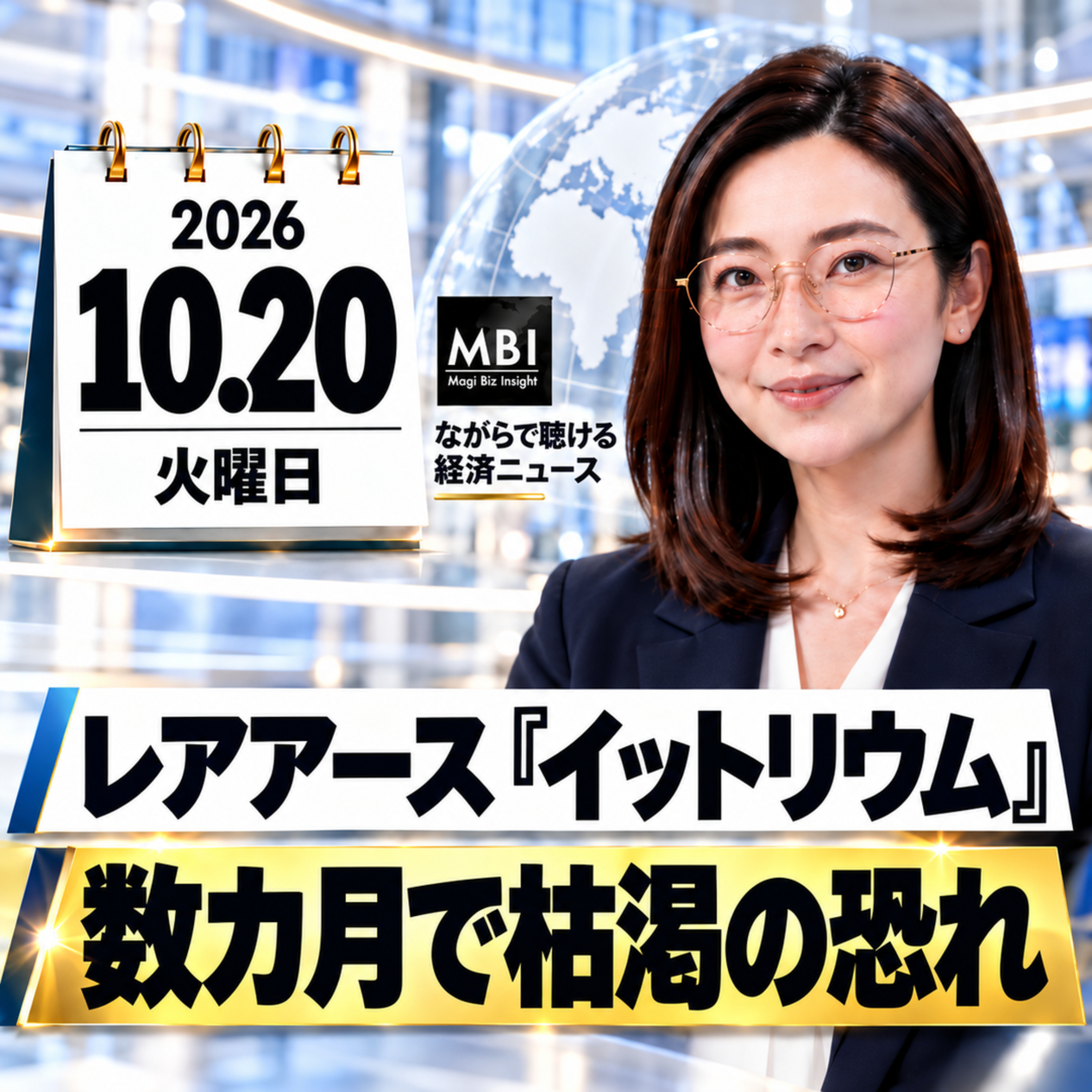 レアアースが数カ月で枯渇の恐れ