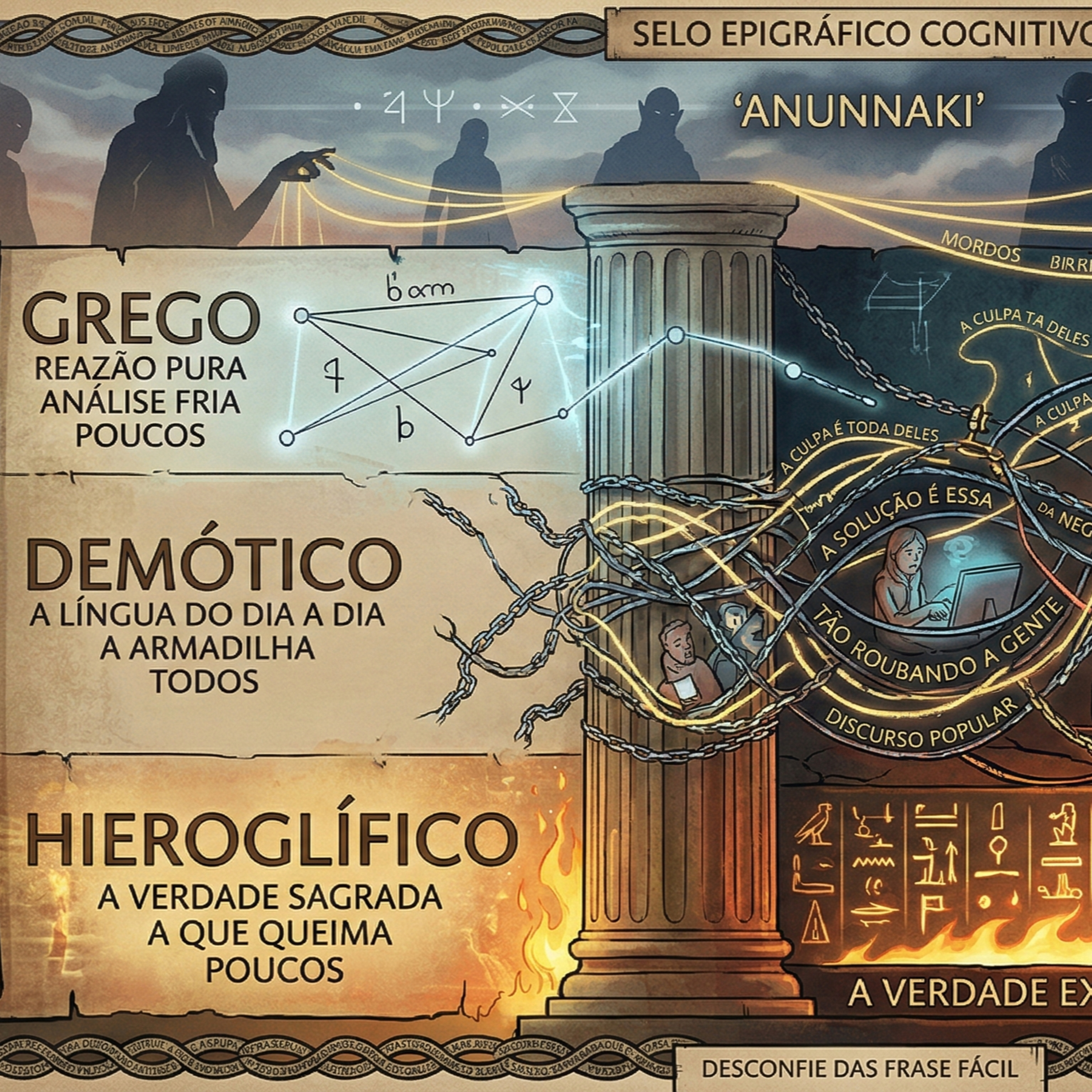 Capítulo 36: Demótico. Ahmet.dll. Audiolivro-Guia Conceitual-Arcabouço Filosófico-🇧🇷🇵🇹🇦🇴🇲🇿 episode artwork