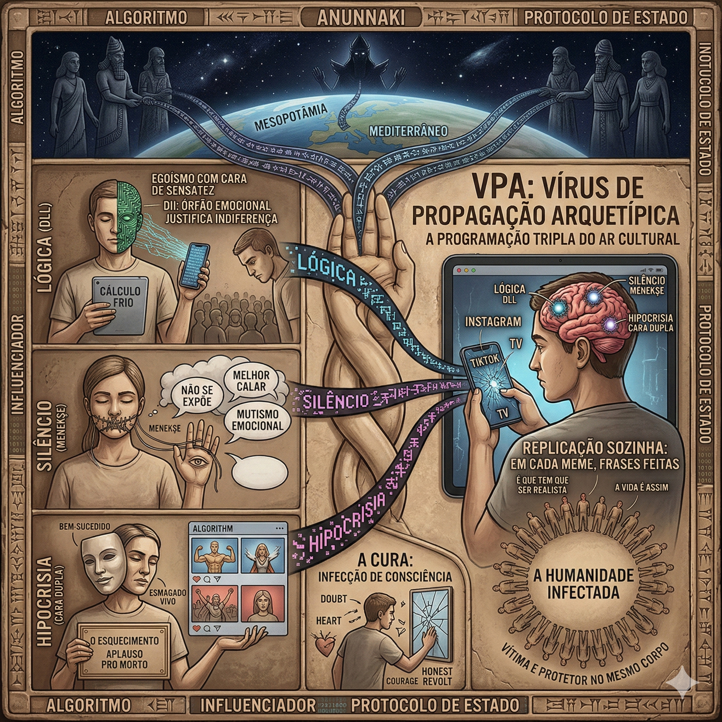 Capítulo 39: Vírus de Propagação Arquetípica. Ahmet.dll. Audiolivro-Guia Conceitual-Arcabouço Filosófico-🇧🇷🇵🇹🇦🇴🇲🇿 episode artwork