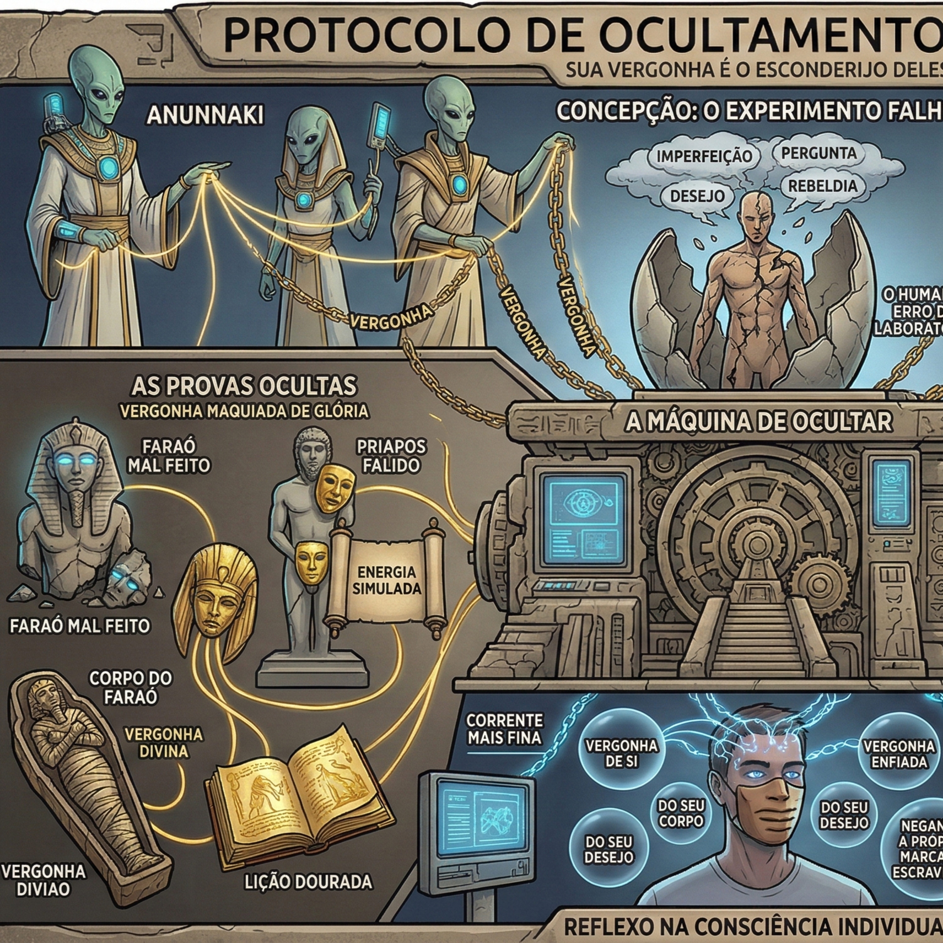 Capítulo 42: Protocolo de Ocultamento da Vergonha. Ahmet.dll. Audiolivro-Guia Conceitual-Arcabouço Filosófico-🇧🇷🇵🇹🇦🇴🇲🇿 episode artwork