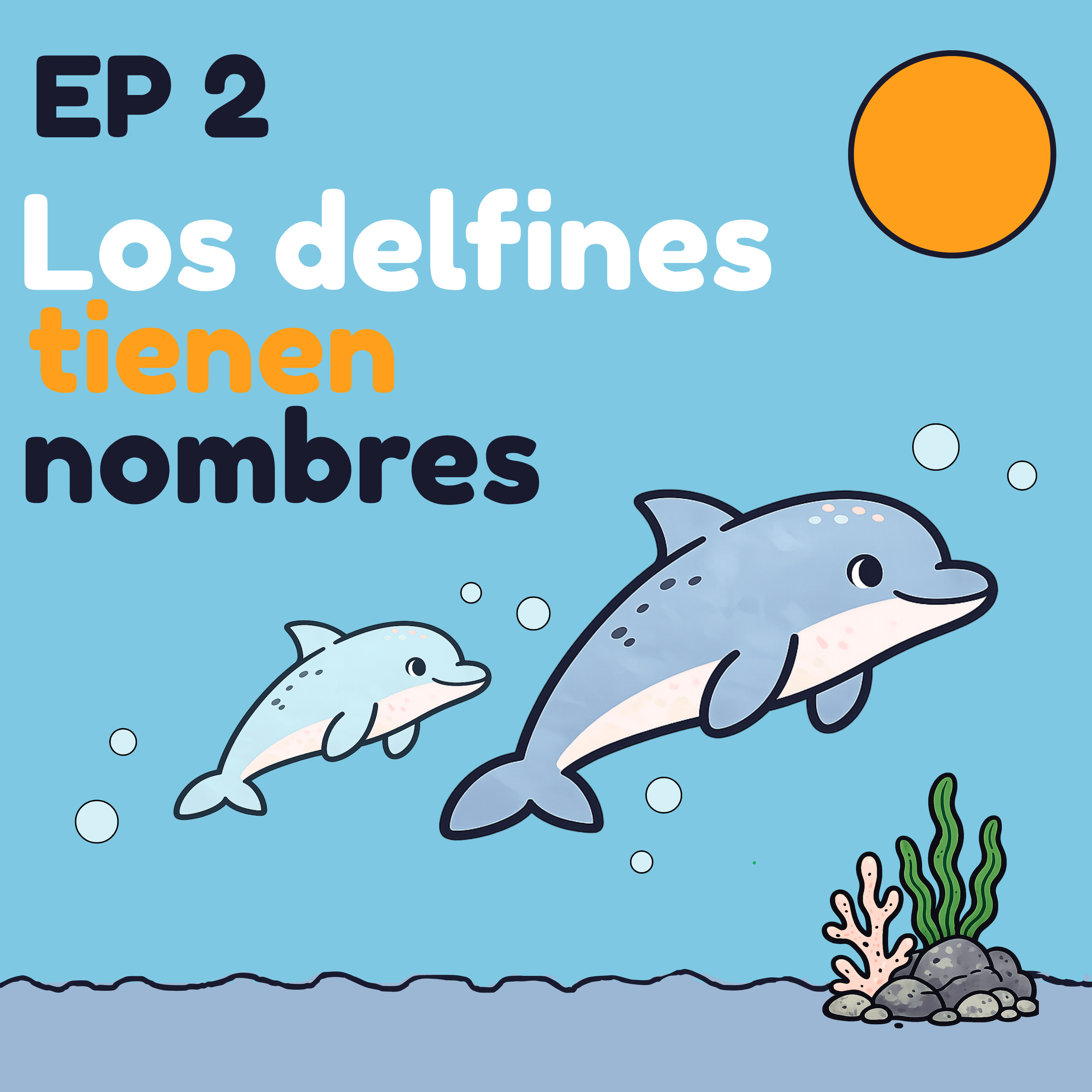 ¿Por qué los delfines tienen nombres? | Animales para Niños en Español