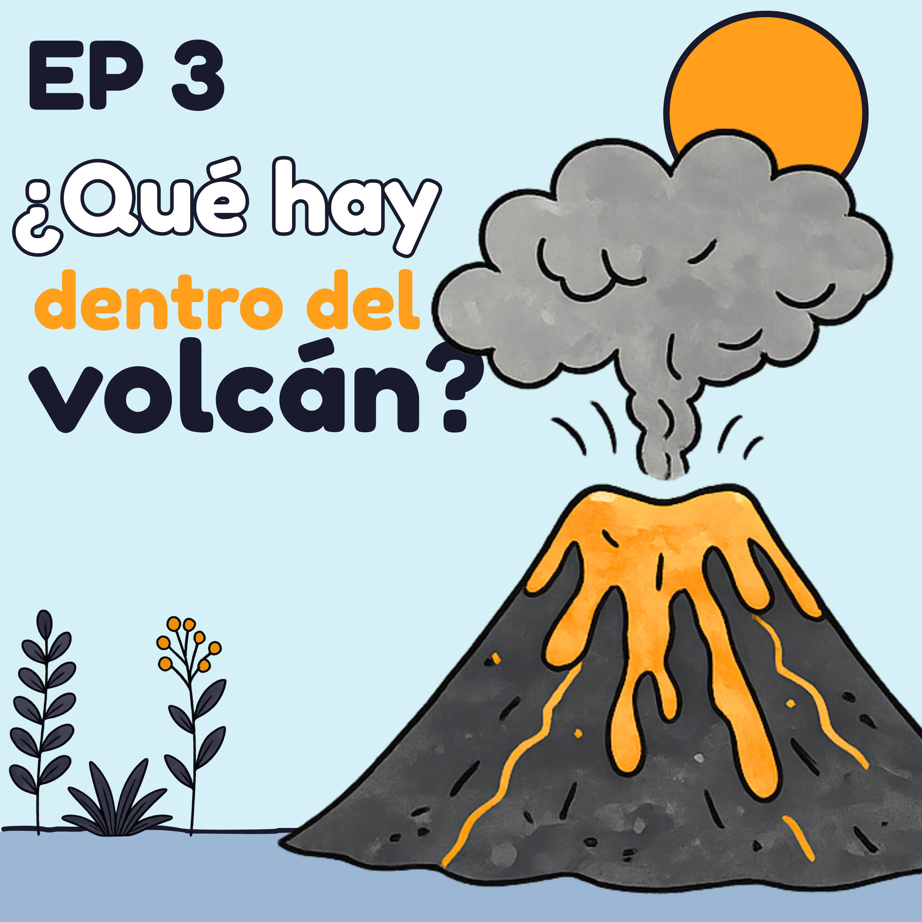 ¿Qué hay dentro del Volcán? | Ciencia para Niños en Español episode artwork