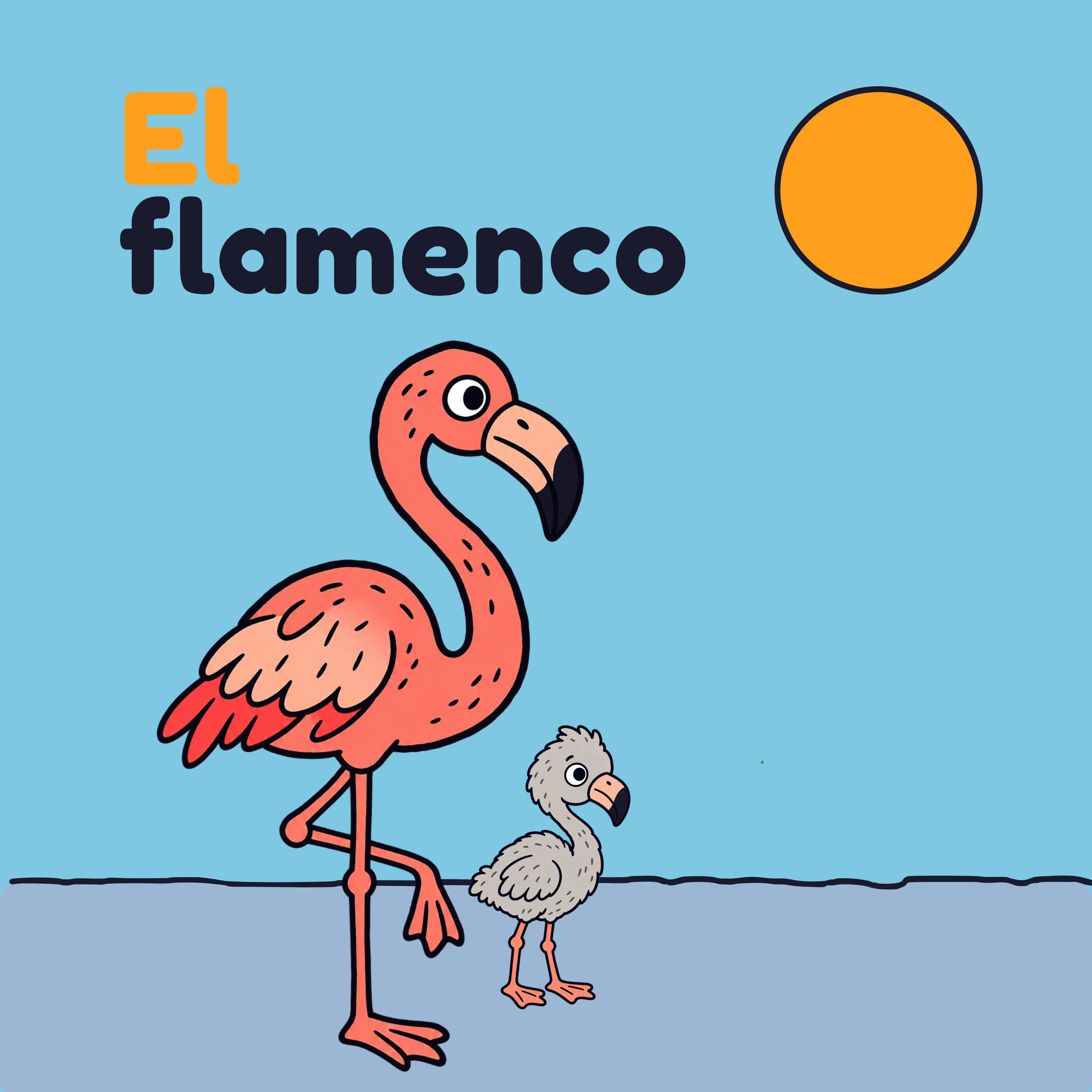 Los Flamencos son Rosados por lo que Comen | Animales para Niños en Español