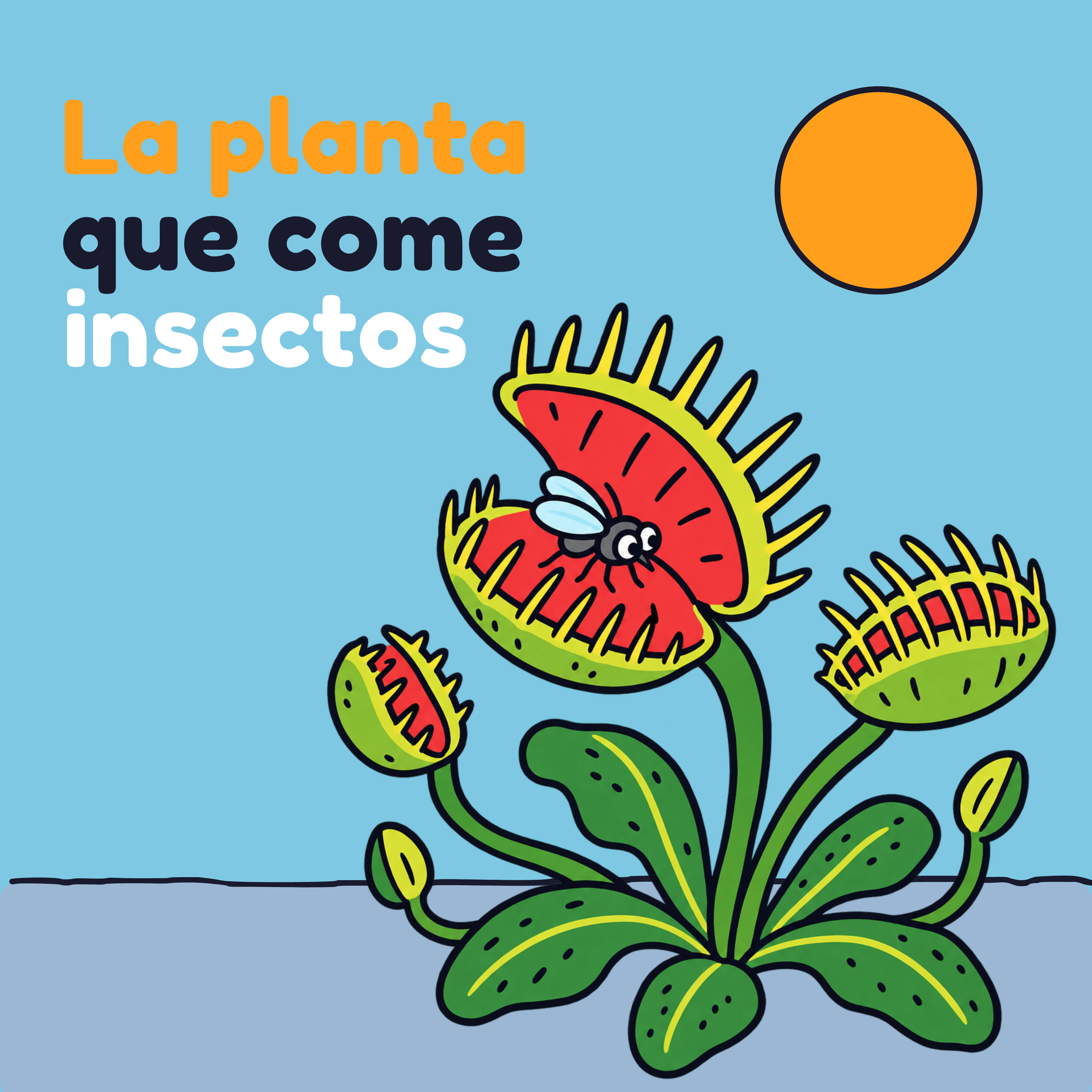 La Planta Carnívora que Come Insectos | Ciencia para Niños en Español