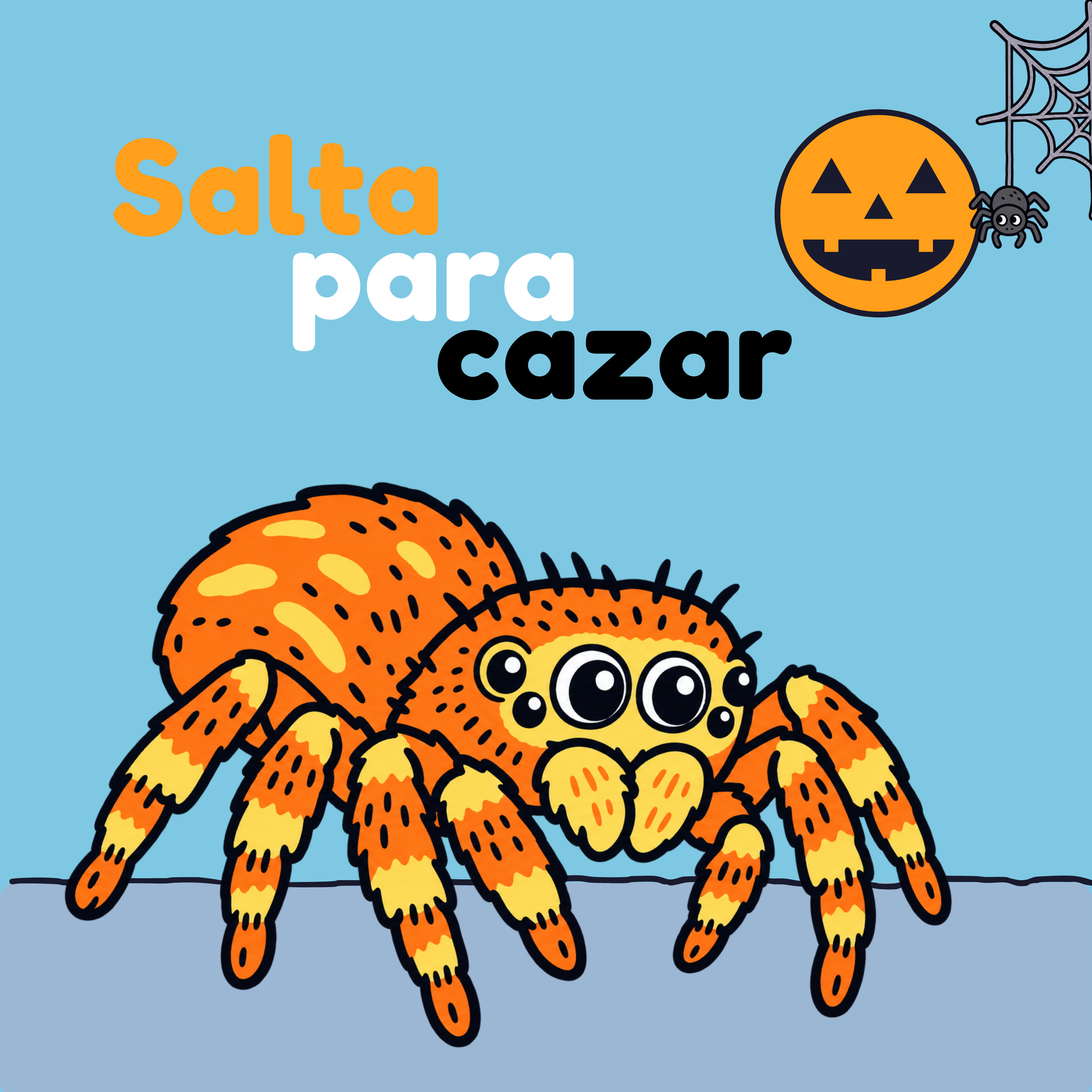 La Araña Saltarina y su Cuerda de Seguridad