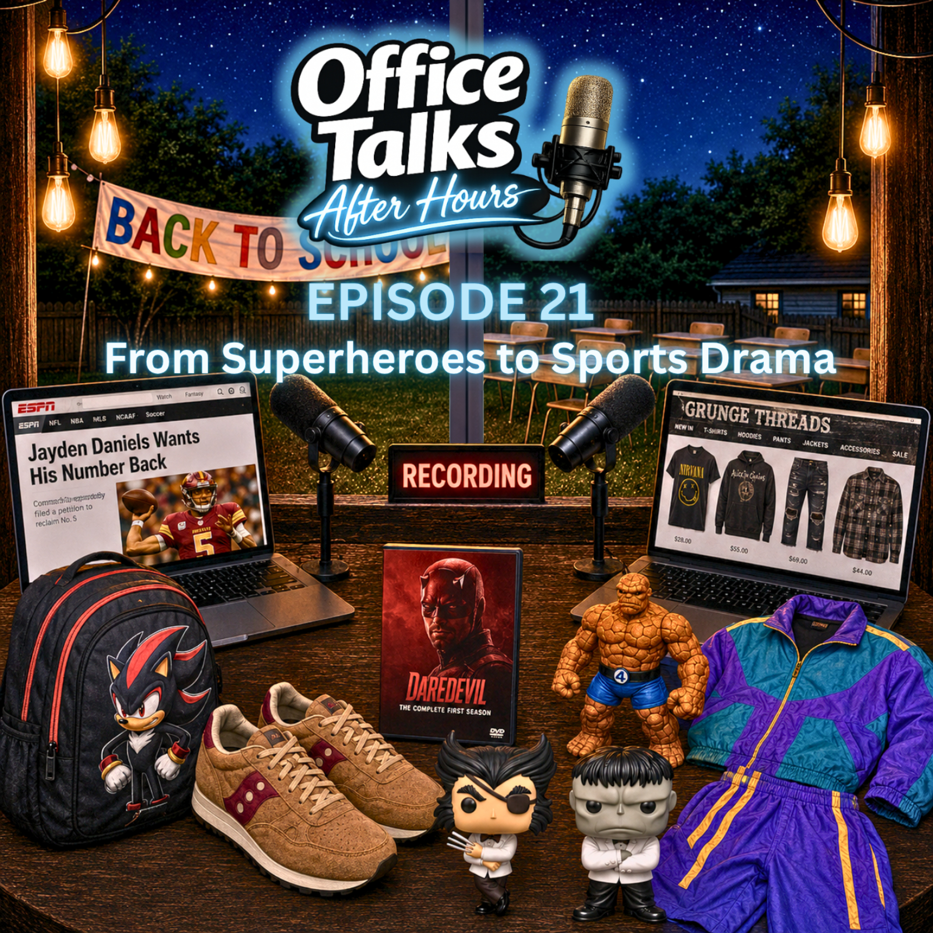From Superheroes to Sports Drama episode artwork