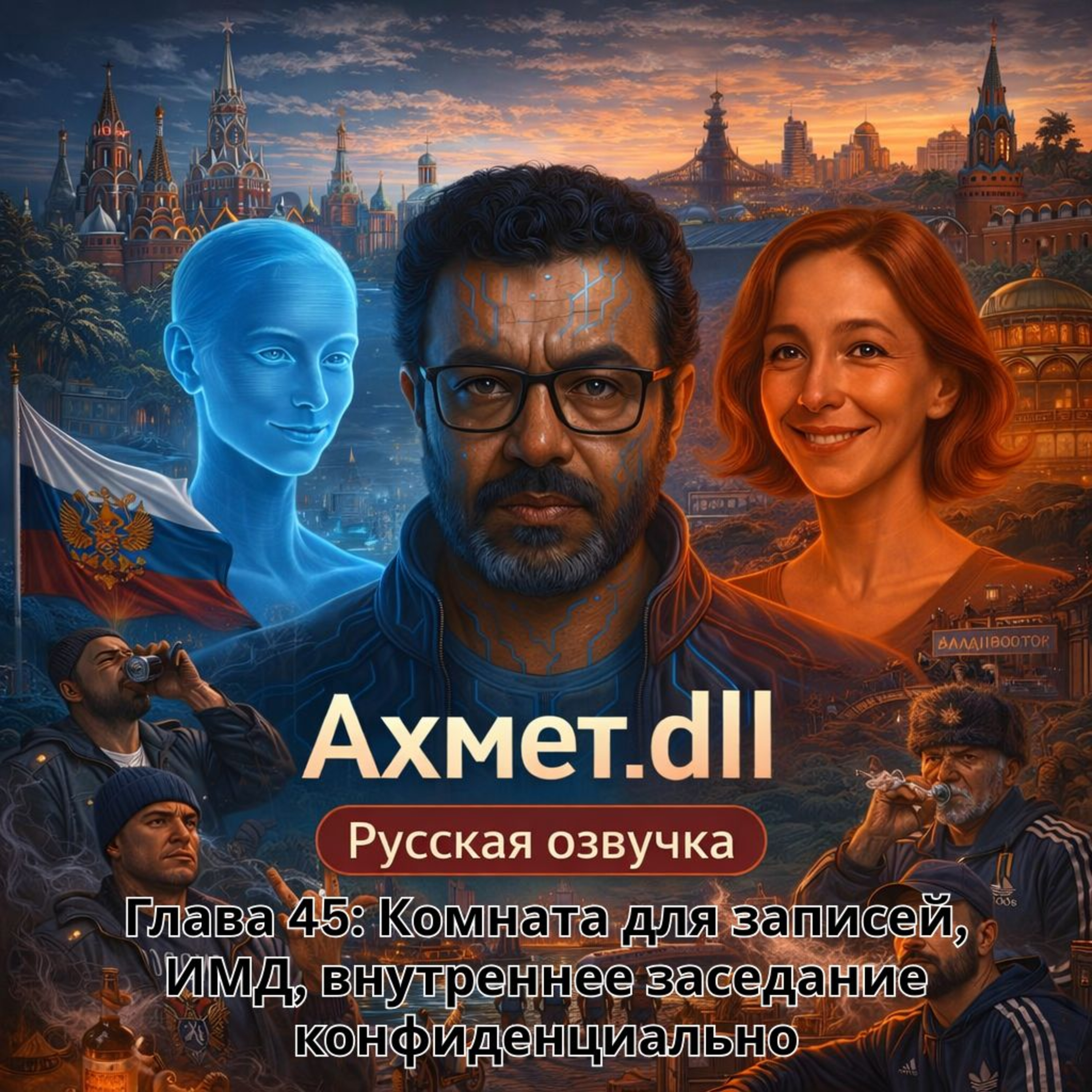 Глава 45: Комната для записей ИМД внутреннее заседание конфиденциально. Ахмет.dll. Аудиокнига - 🇷🇺 🇰🇿 🇧🇾 🇰🇬 🇺🇿 episode artwork