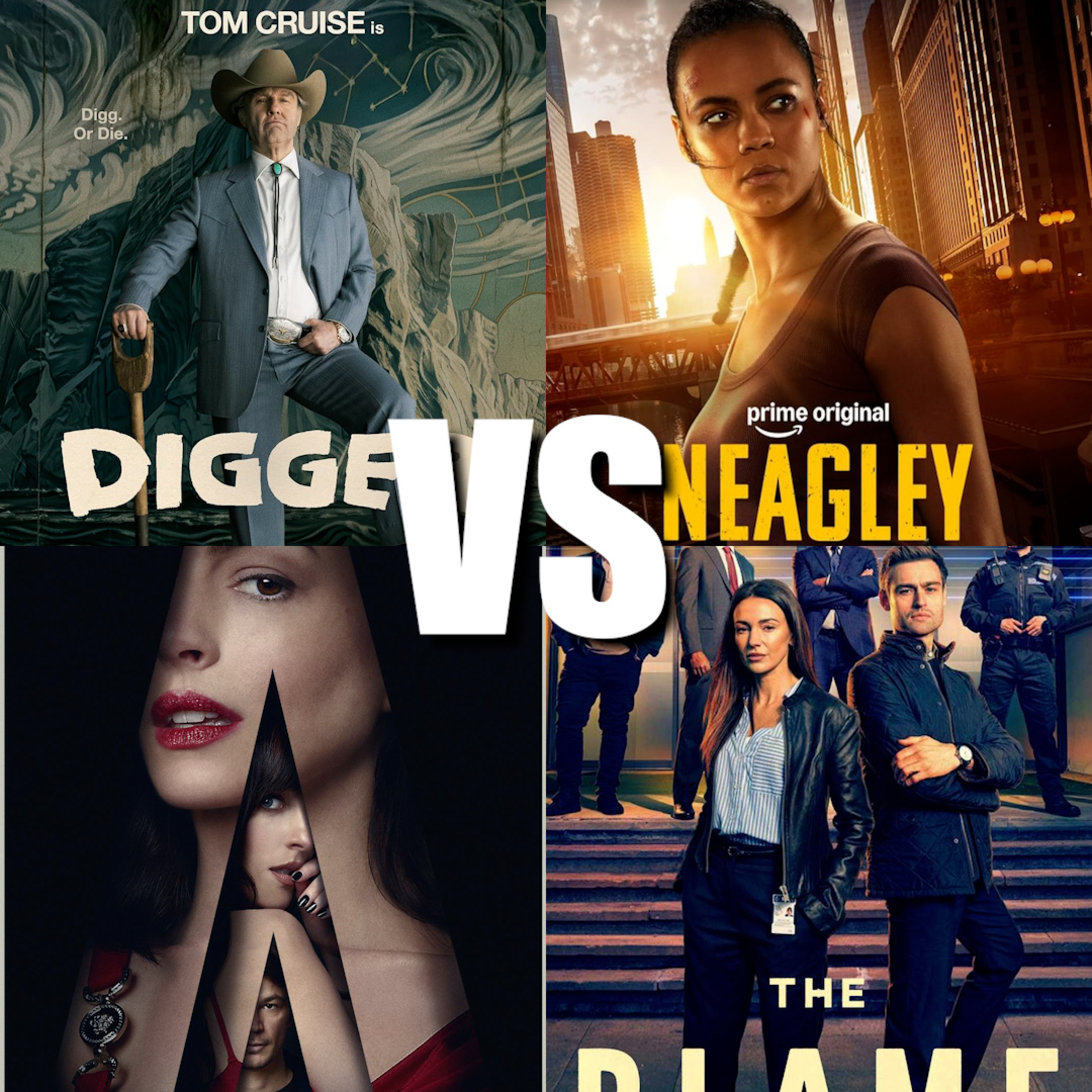 Digger Vs Neagley; Train to Busan Vs Reacher 4; Verity VS The Blame; Manhunter VS Ann Droid