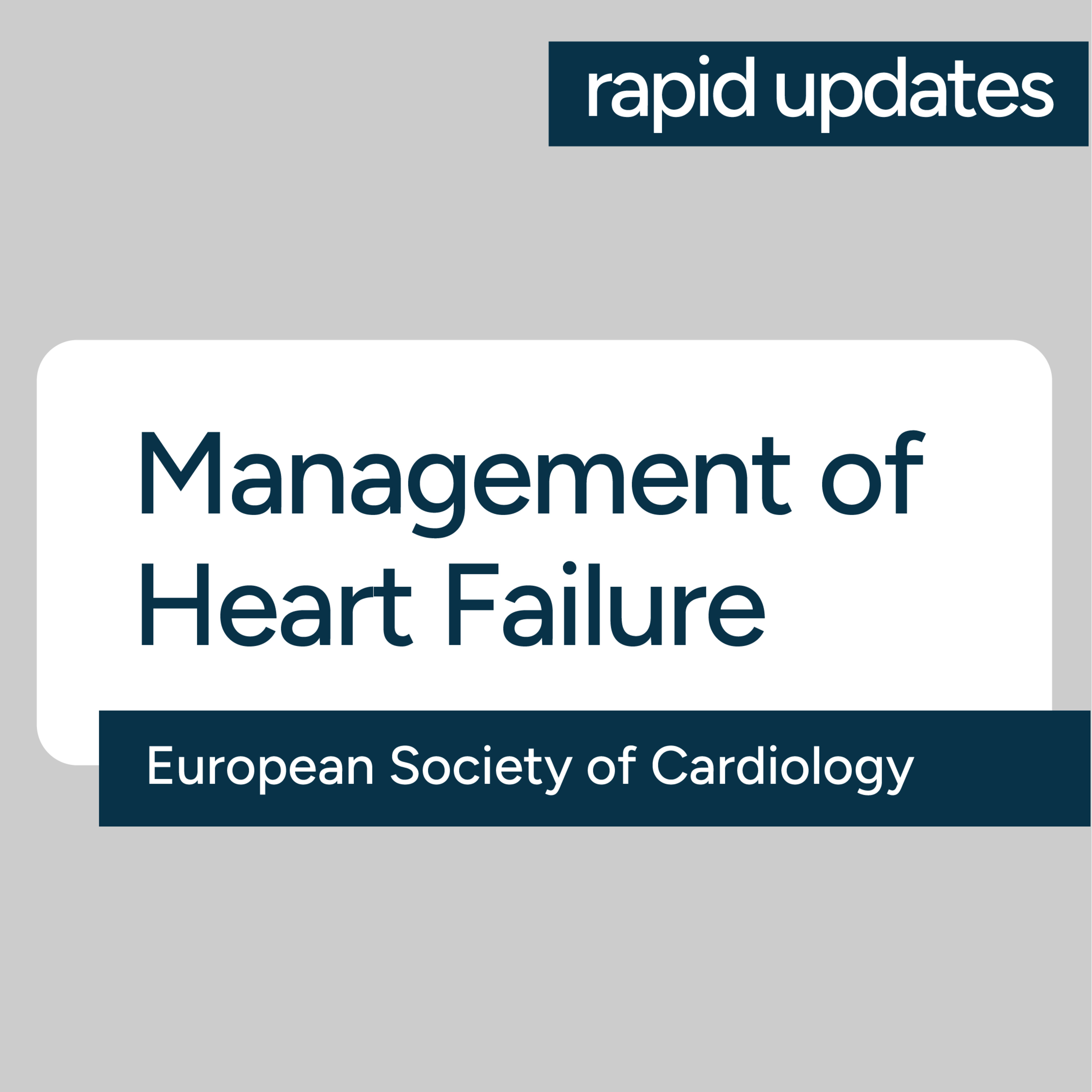 ESC Management of Heart Failure 2026 Guideline – Key Messages Across Prevention, Diagnosis & More episode artwork