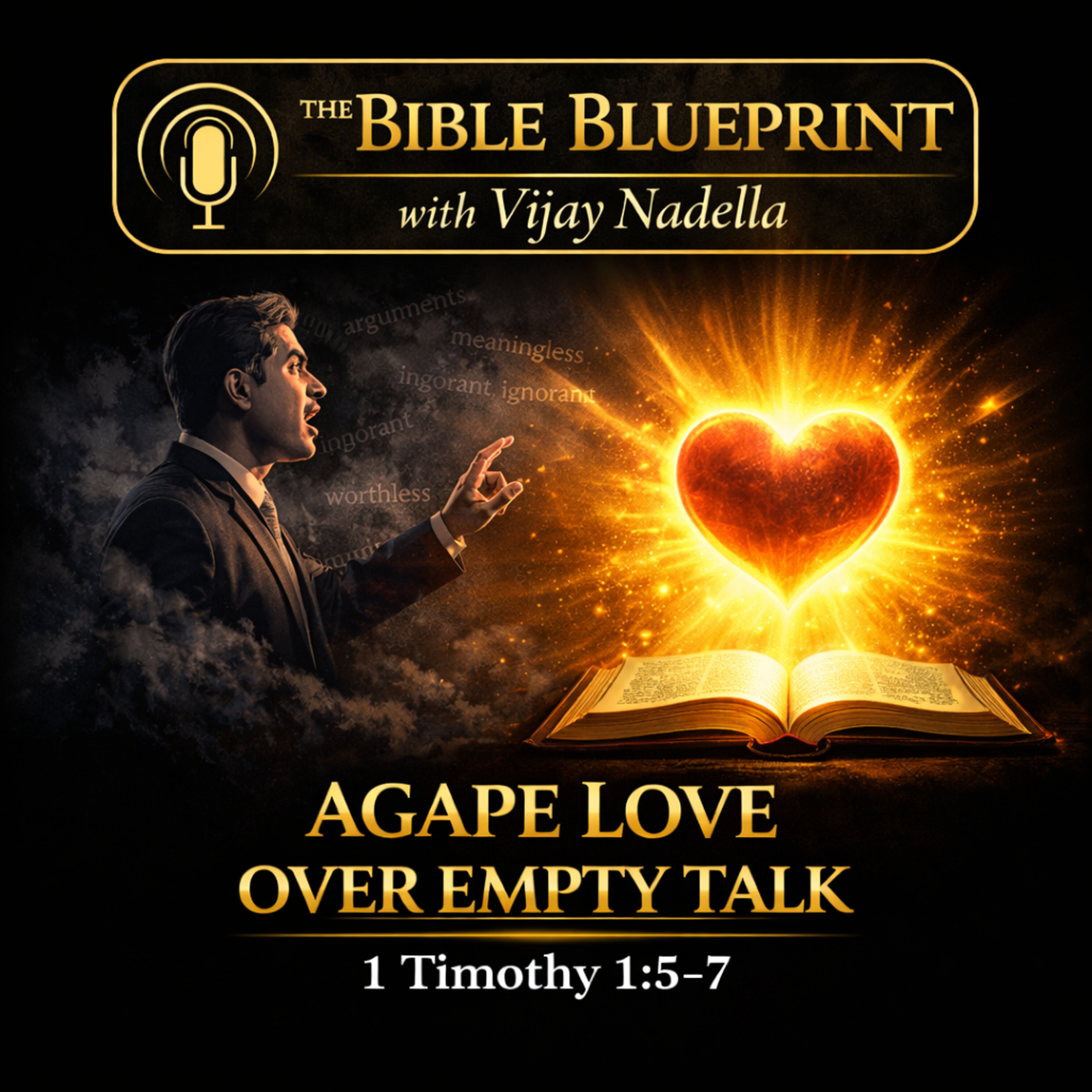 Agape Love over Empty talk - 1 Timothy 1:5-7  episode artwork