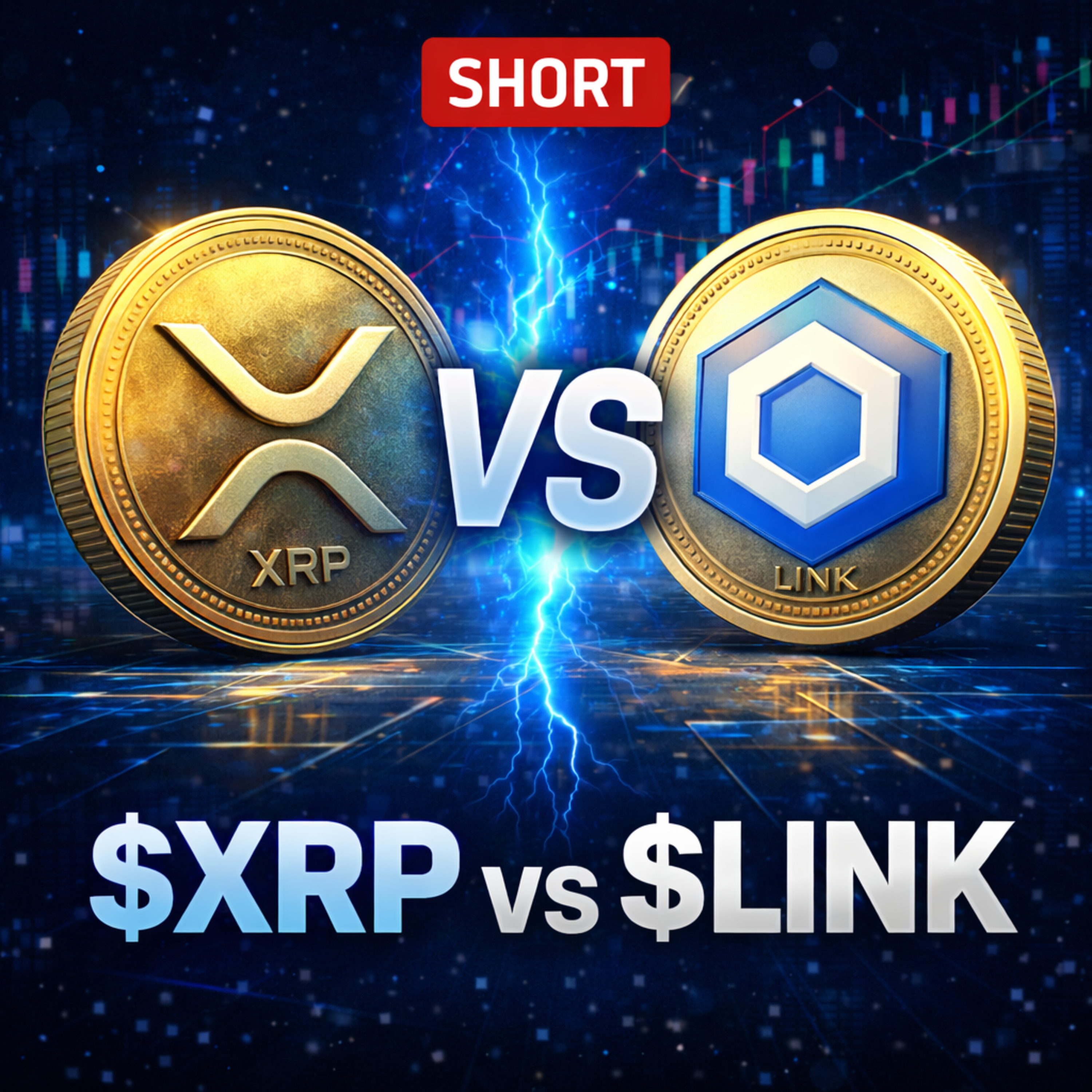 XRP vs LINK episode artwork