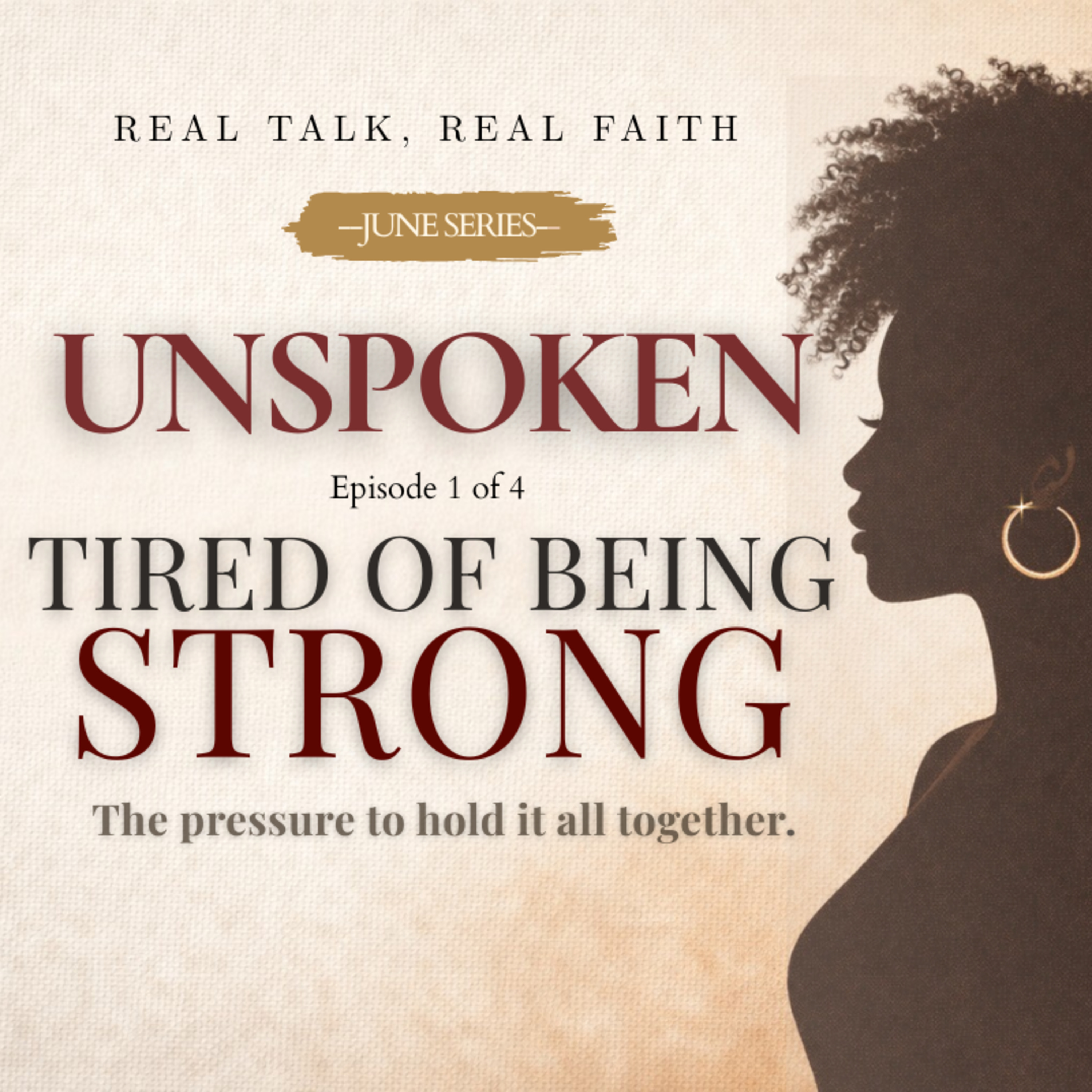 EP: 15 Tired of being strong |UNSPOKEN episode artwork
