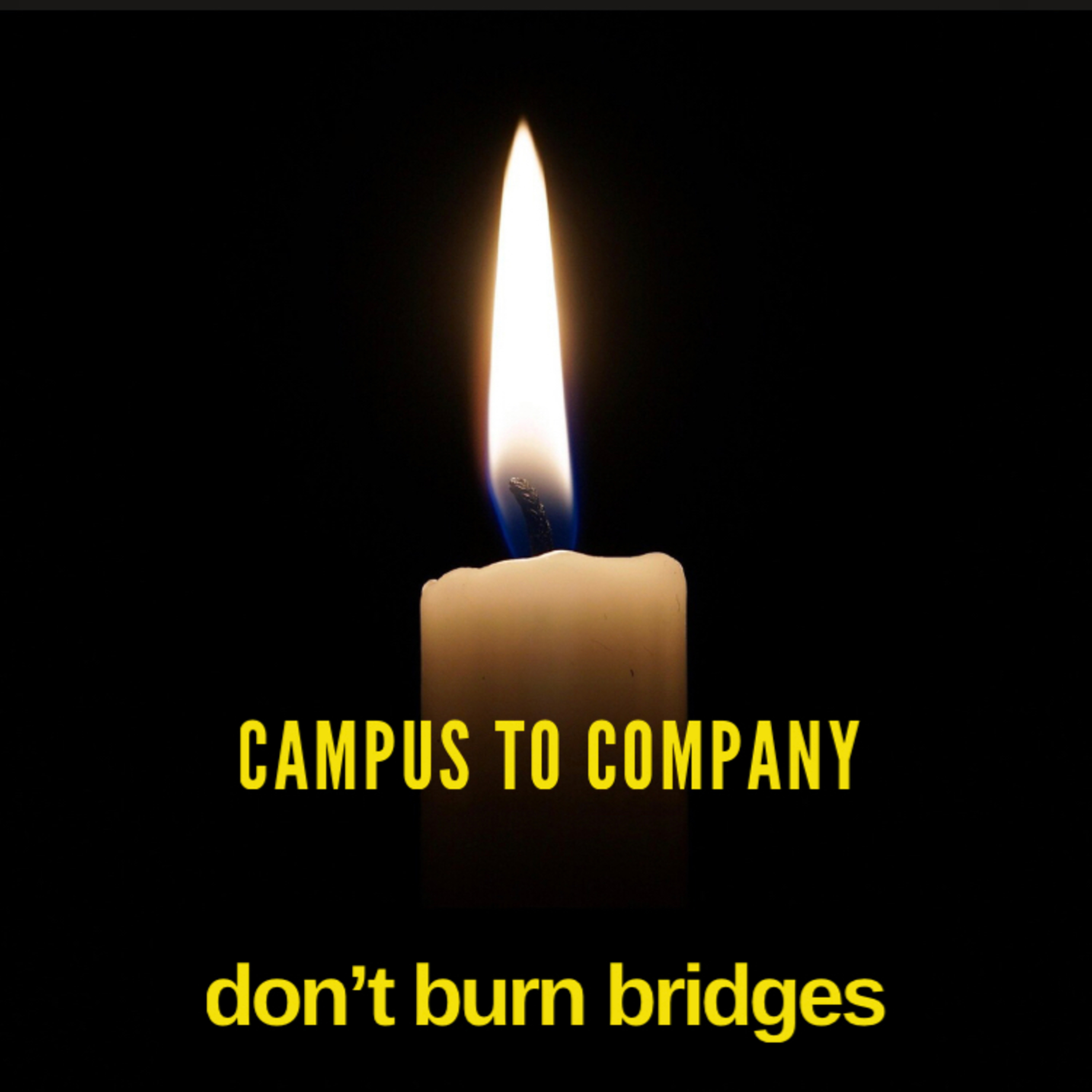 Don't burn bridges episode artwork
